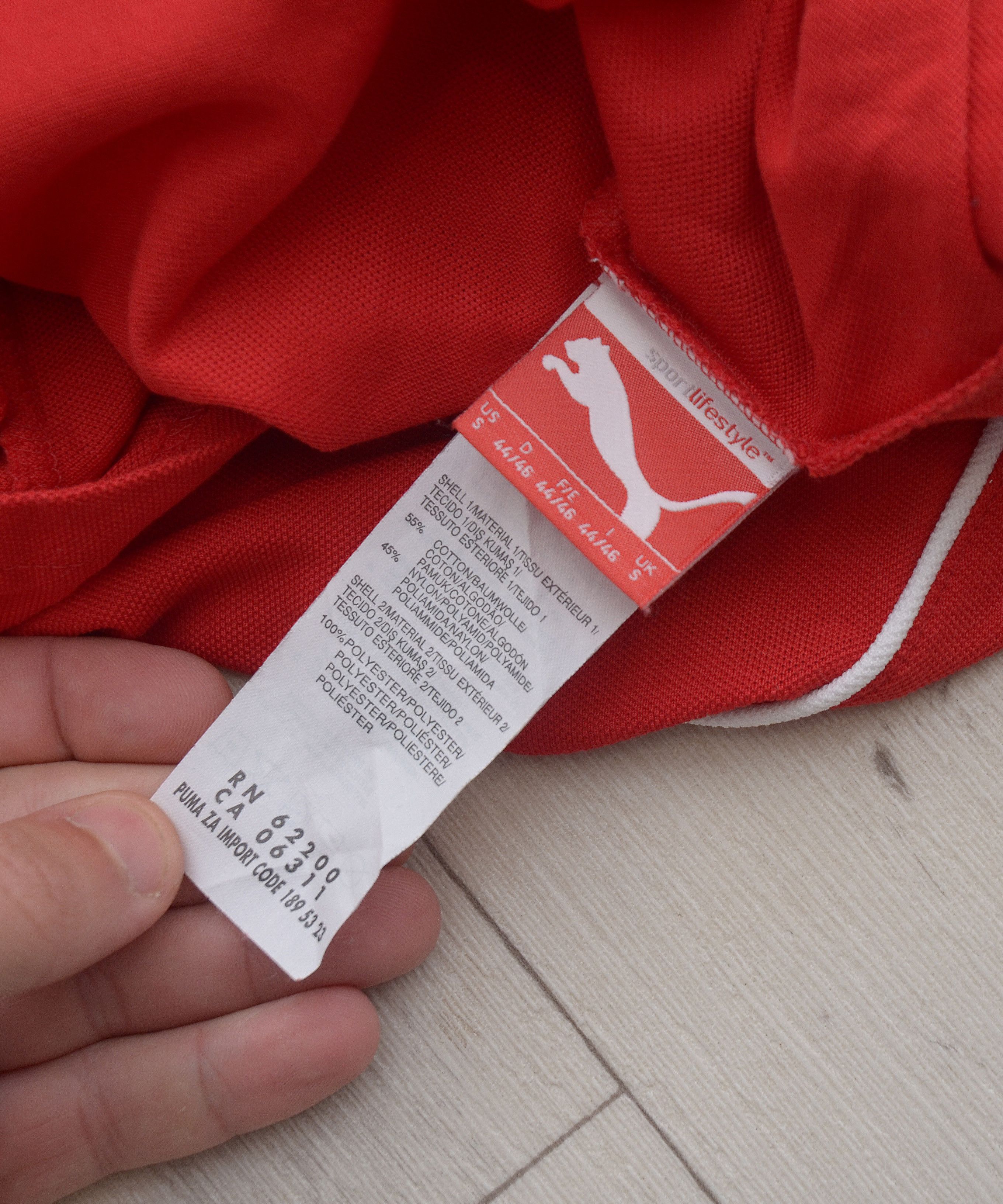 Ferrari × Puma Y2K Ferrari Racing T Shirt Polo Puma Santander F1 Size US S / EU 44-46 / 1 - 8 Thumbnail