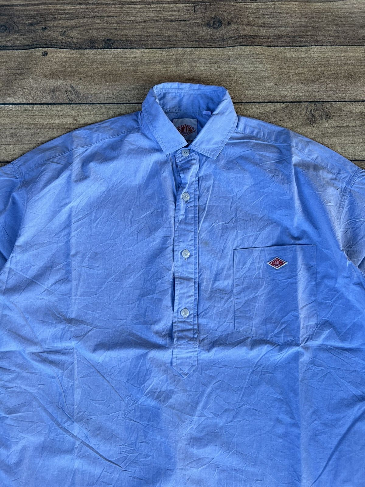 Danton Danton vetements de travail half button Size US XL / EU 56 / 4 - 2 Thumbnail