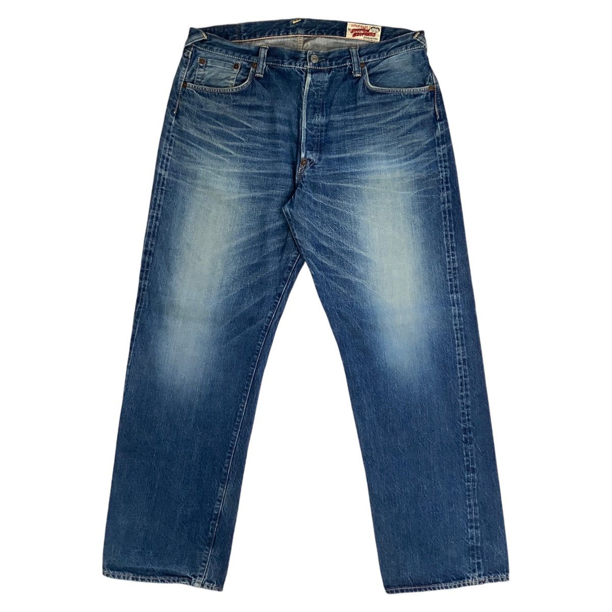 Evisu VINTAGE EVISU PARIS DAICOCK MADE BY WAREHOUSE Size US 37 - 2 Thumbnail