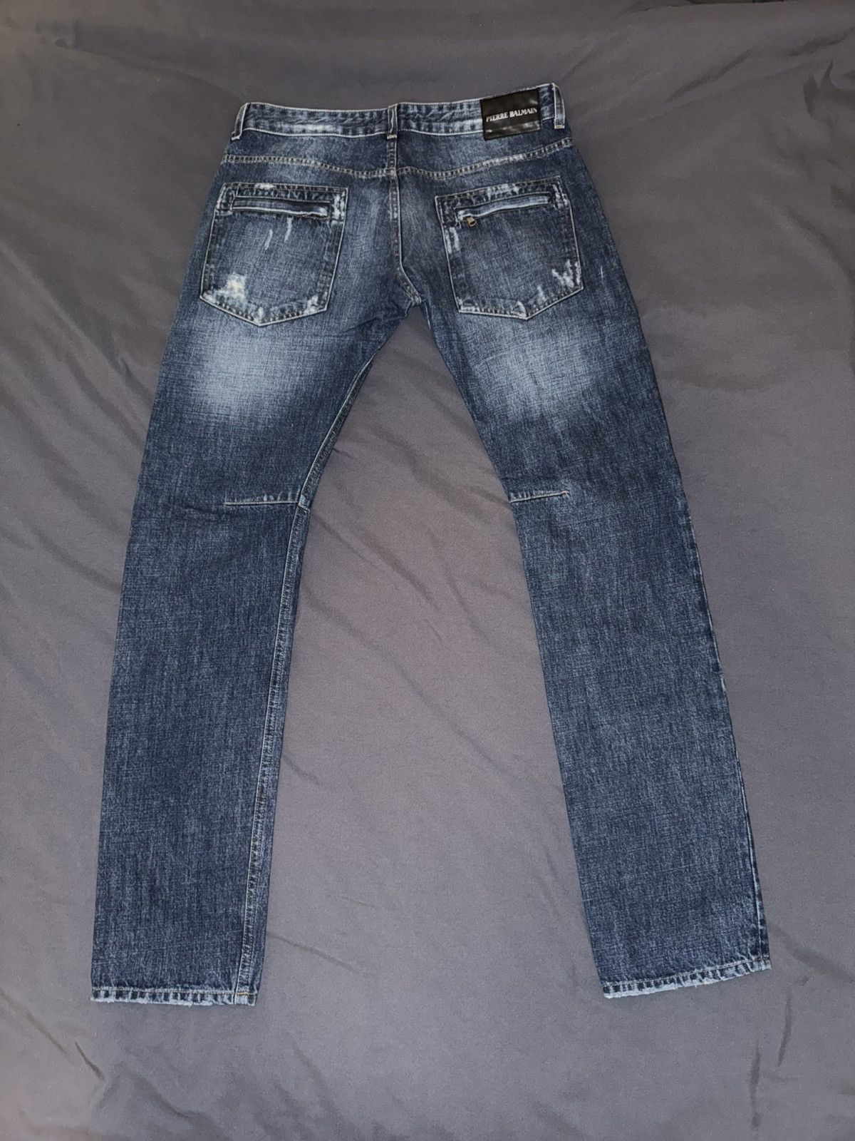 Pierre Balmain Pierre Balmain Engineered Distressed Denim Jeans US36 / IT50 Size US 36 / EU 52 - 2 Thumbnail