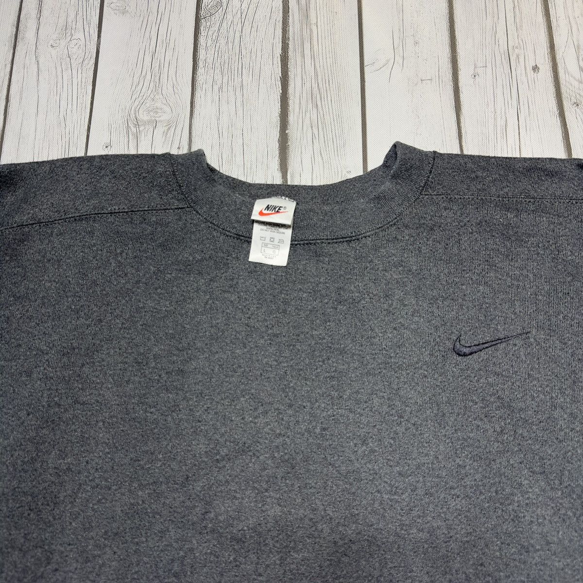 Nike × Vintage Vintage Nike sweatshirt Size US L / EU 52-54 / 3 - 3 Thumbnail