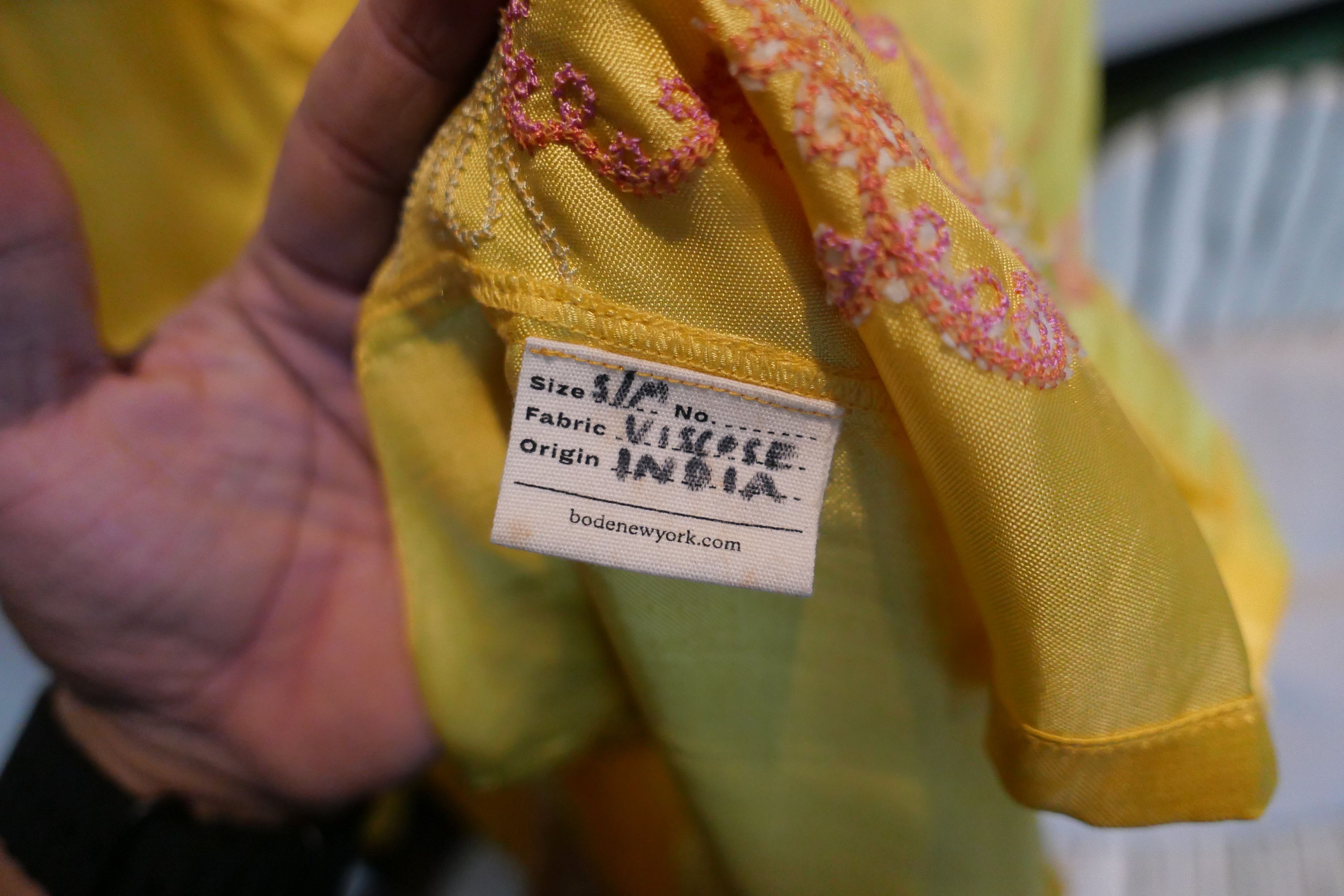 Bode Bode Yellow Tiger Ruching Shirt Size US M / EU 48-50 / 2 - 6 Thumbnail