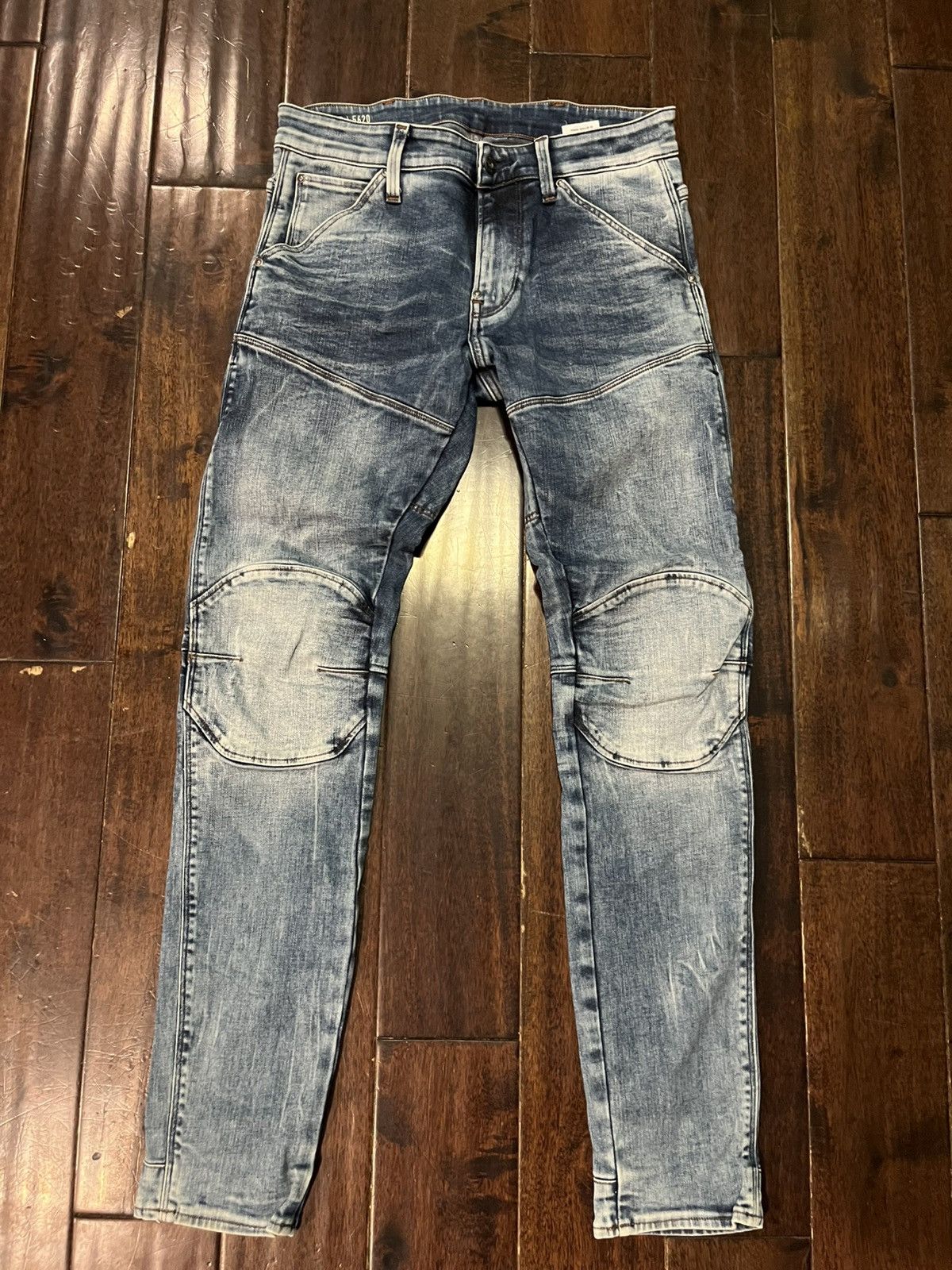 G-Star G-Star RAW 5620 3D Skinny Jeans Size US 32 / EU 48 - 1 Thumbnail