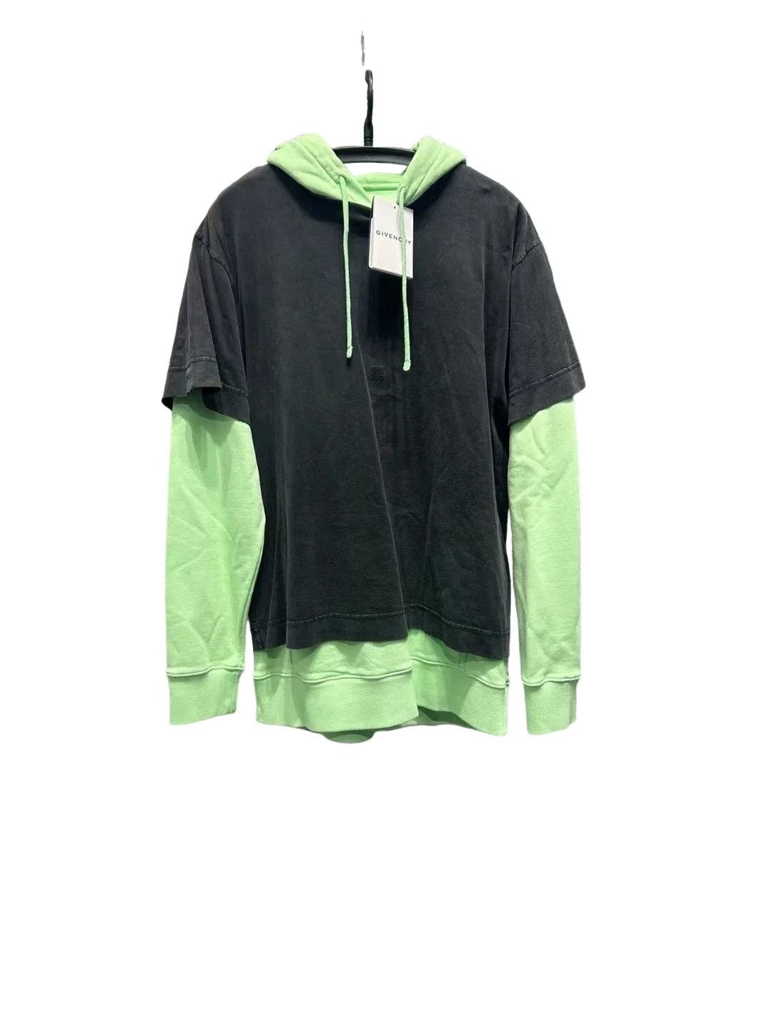 Givenchy Givenchy Layered Logo Hoodie Size S Size US S / EU 44-46 / 1 - 1 Thumbnail