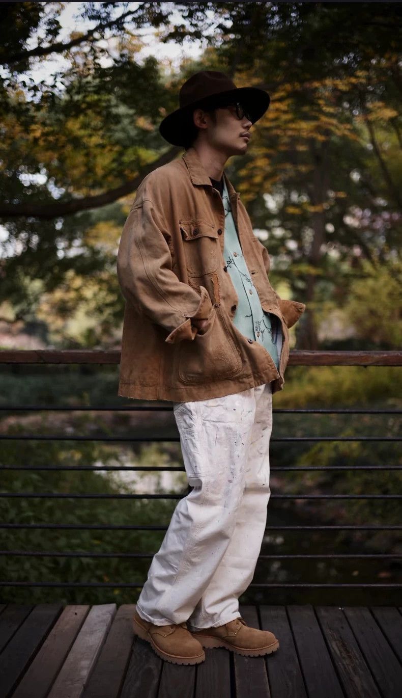 Visvim Visvim Visvim Macray Coverall Crash Jacket lt.brown-2506