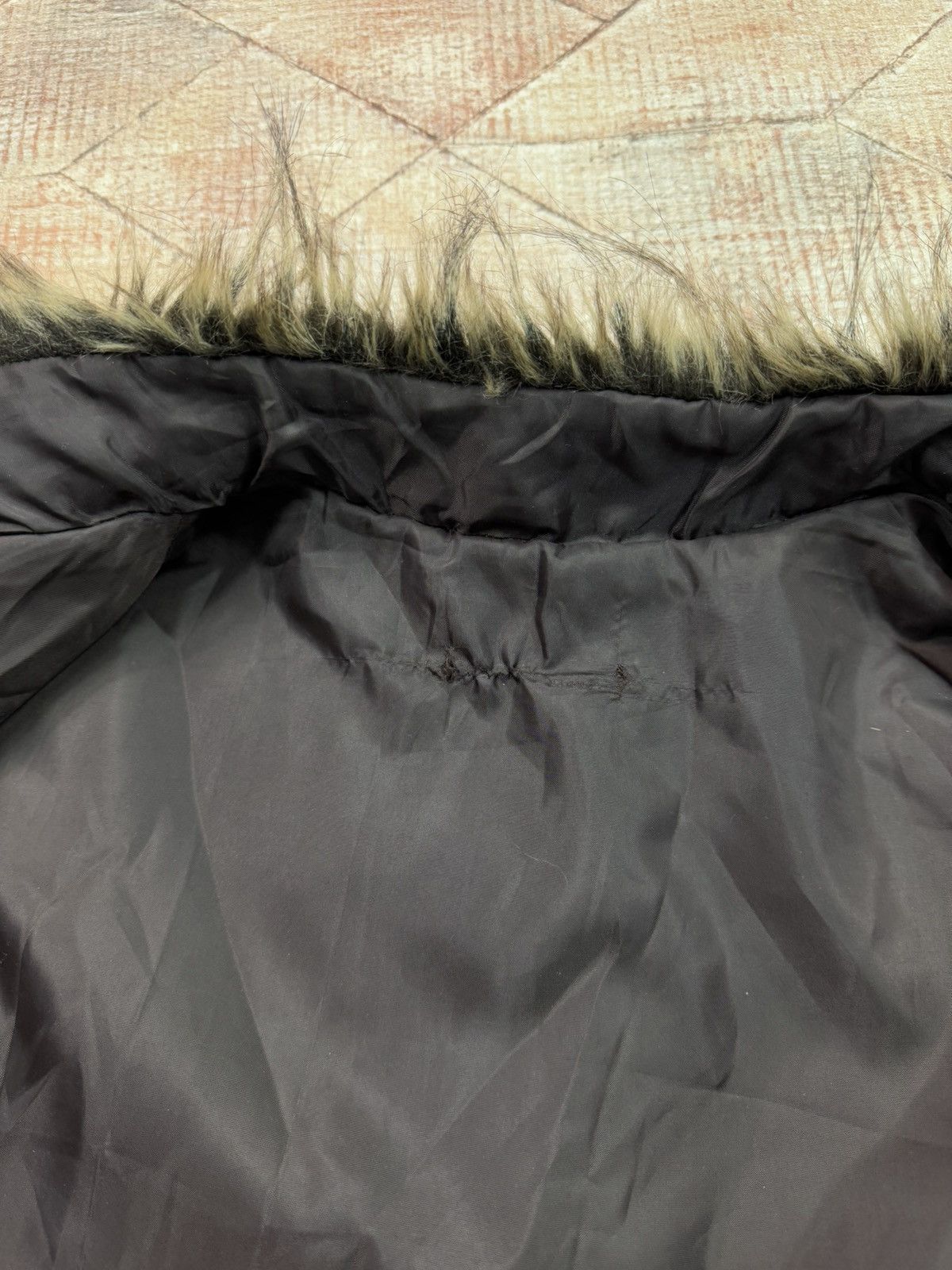 Other Avant Garde Faux Fur Vest Jacket Oversized Brown Size XL / US 12-14 / IT 48-50 - 9 Thumbnail