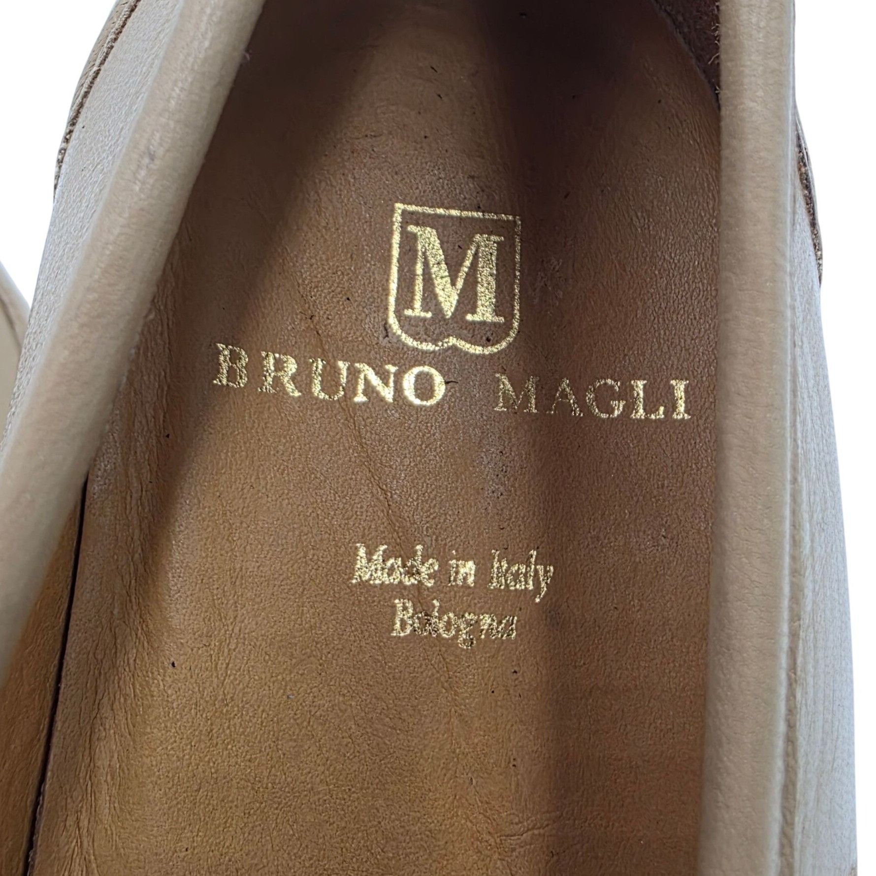 Bruno Magli NEW Vintage Bruno Magli Italy Tan Leather Dress Shoes Men 12 Size US 12 / EU 45 - 9 Thumbnail