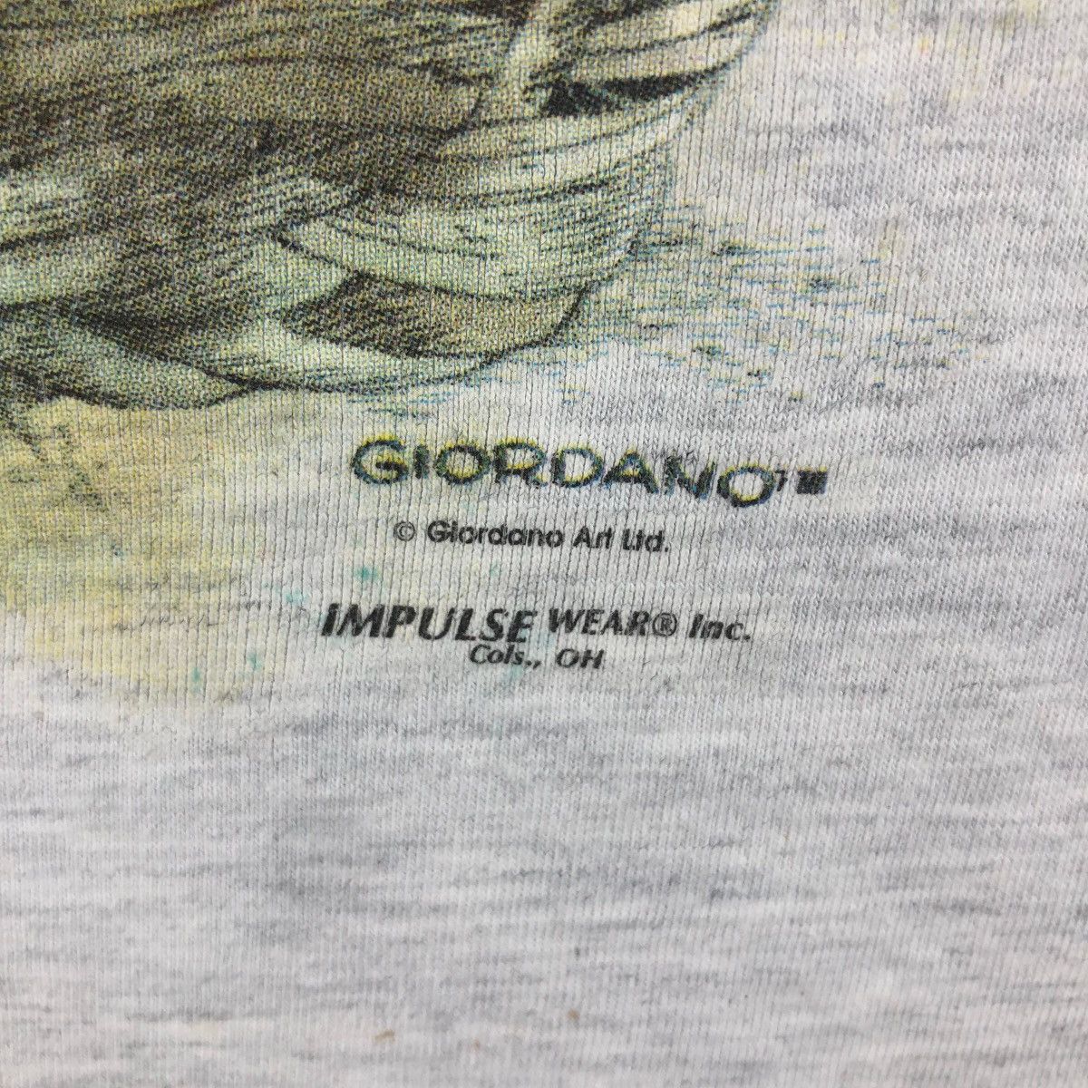 Vintage Vintage 90s Luca GIORDANO Art Tee Shirt Italian Painter Size US L / EU 52-54 / 3 - 4 Thumbnail