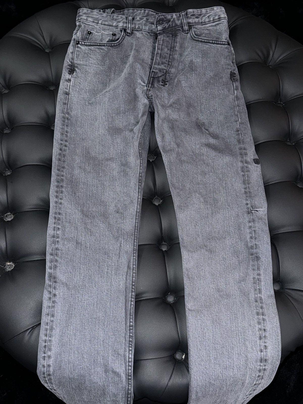 Ksubi KSUBI Chitch Selvedge Ny Black Size US 30 / EU 46 - 2 Thumbnail