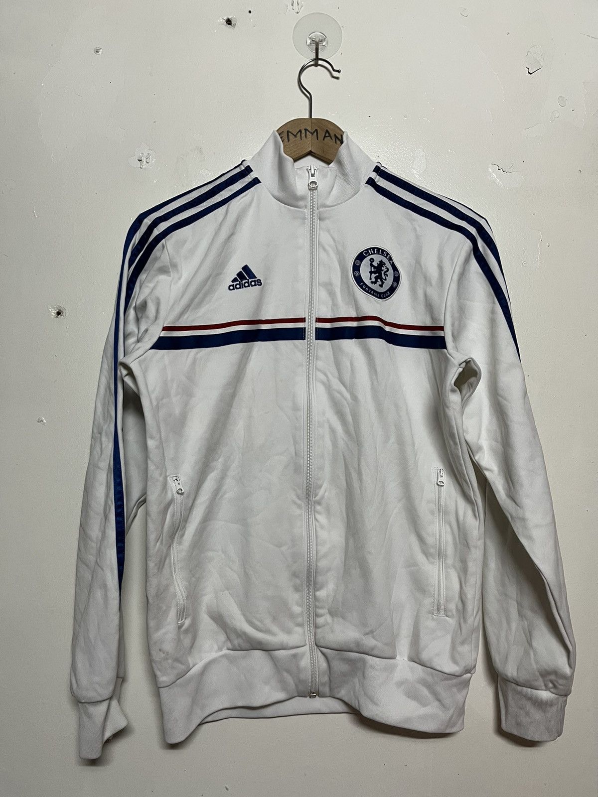 Adidas Adidas x Chelsea 2013 Football Track Jacket Size US M / EU 48-50 / 2 - 1 Thumbnail