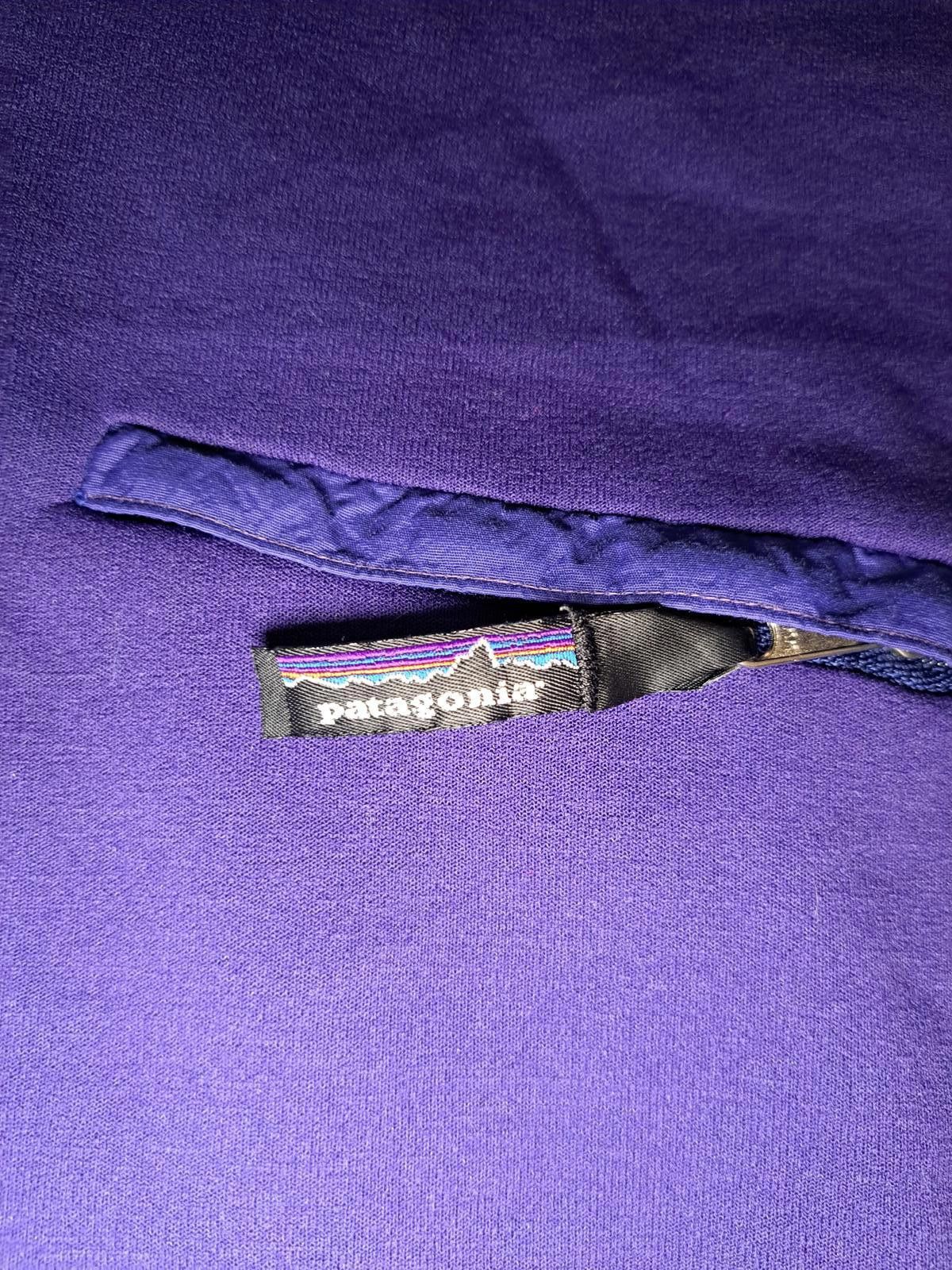 Patagonia VINTAGE Patagonia Pullover Sweater Jacket Mens Large Purple Size US L / EU 52-54 / 3 - 2 Thumbnail