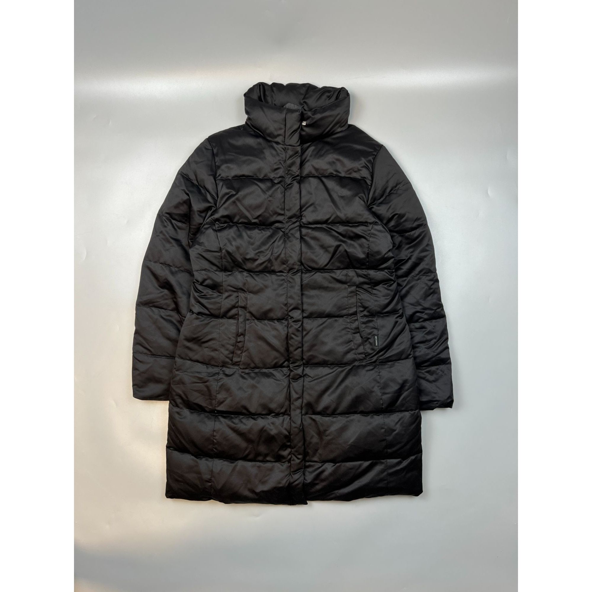 Moncler Moncler Vintage Satin Down Coat Jacket (Y0660) Size S / US 4 / IT 40 - 1 Thumbnail