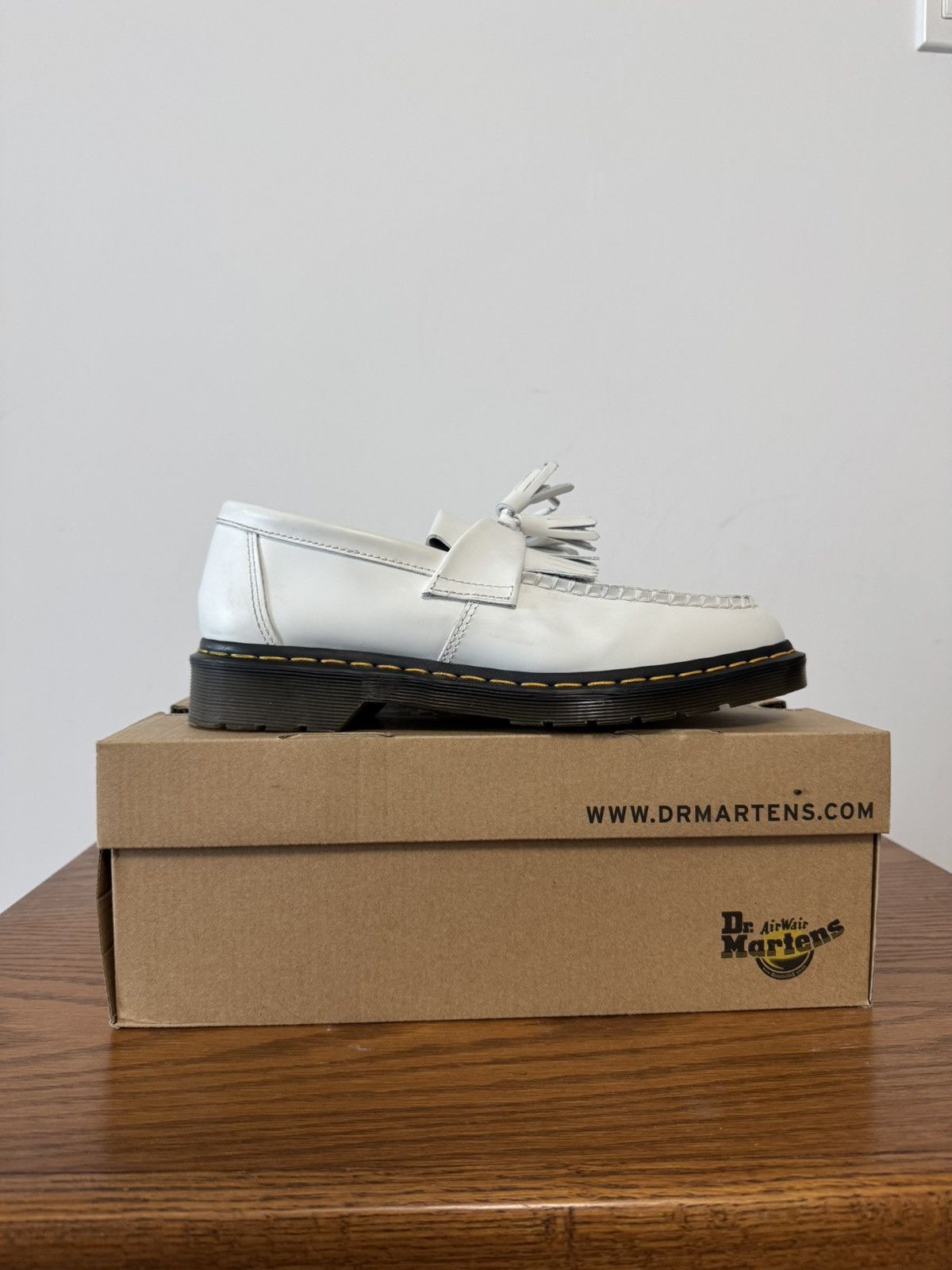 Dr. Martens Dr. Marten Adrian Yellow Stitch Leather Tassel Loafers Size US 9 / EU 42 - 1 Thumbnail