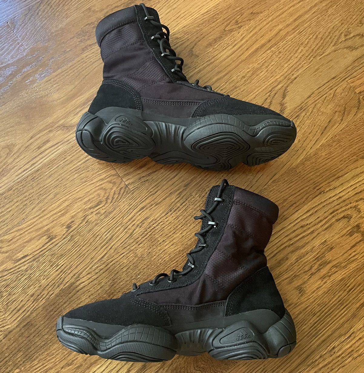 Adidas × Kanye West 8 Yeezy 500 High Utility Black Boots Tactical Boot Military Size US 8 / EU 41 - 6 Thumbnail