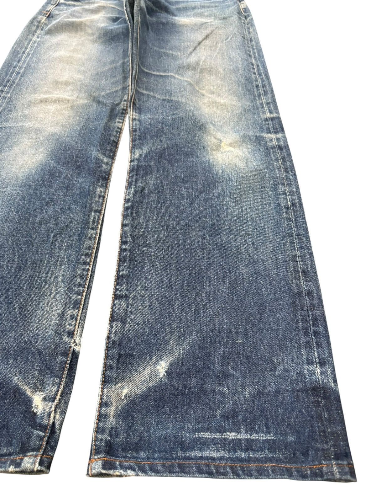 Levi's Vintage 80s Levi’s 502 Big E Selvedge Talon Baggy Jeans Size US 30 / EU 46 - 8 Thumbnail
