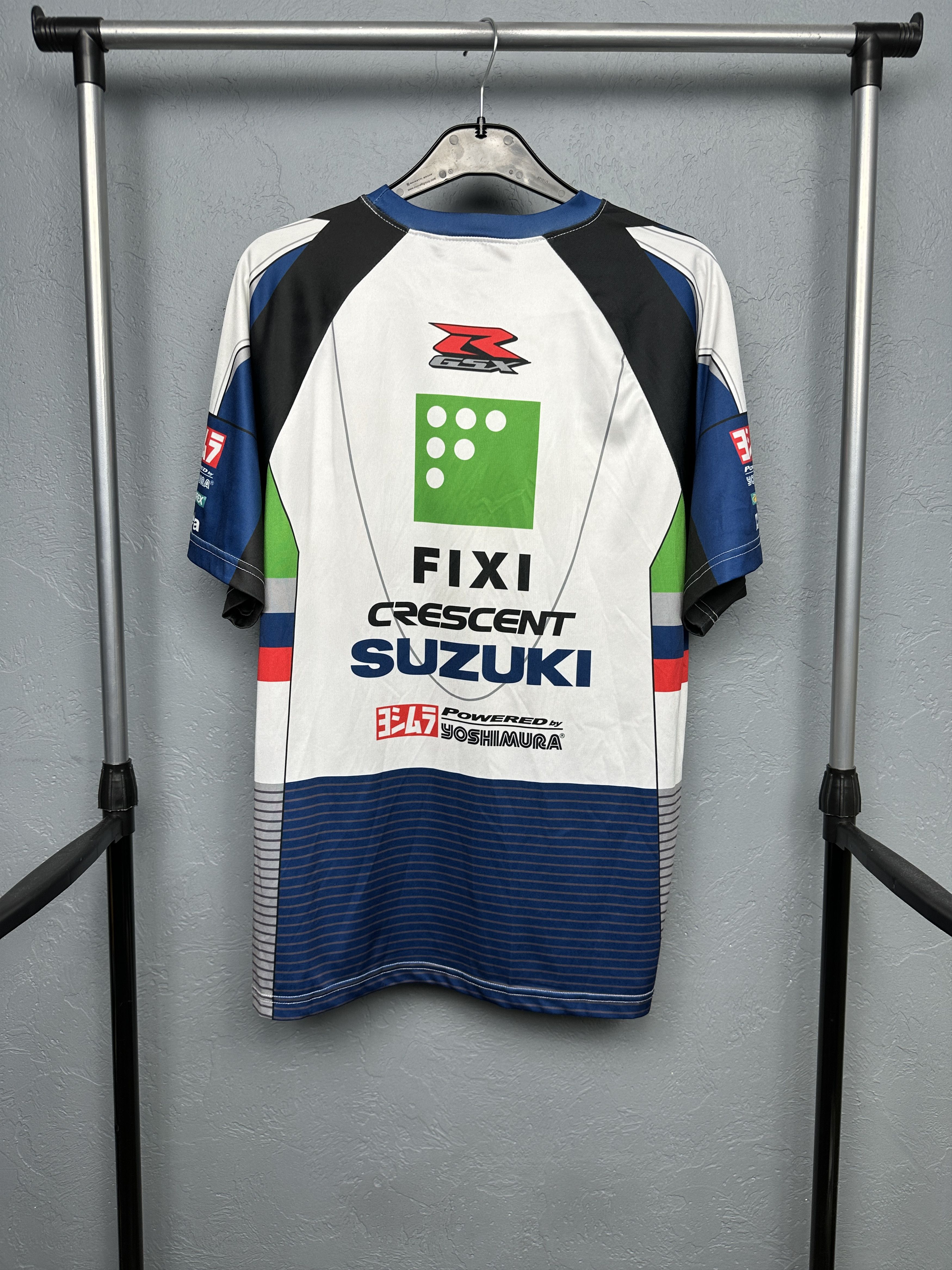 Japanese Brand Suzuki Crescent Racing Team Mens T-Shirt Size US L / EU 52-54 / 3 - 9 Thumbnail