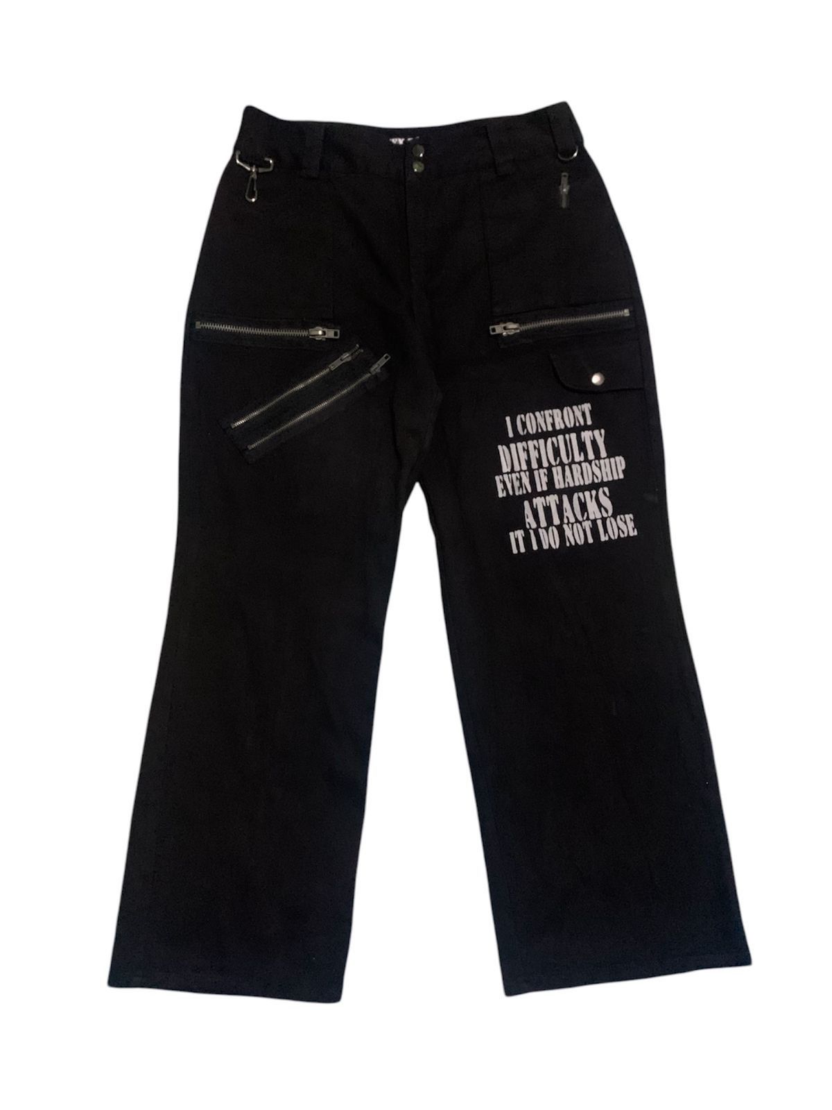 If Six Was Nine Sex pot revenge punk poem bondage pants Size US 34 / EU 50 - 1 Thumbnail