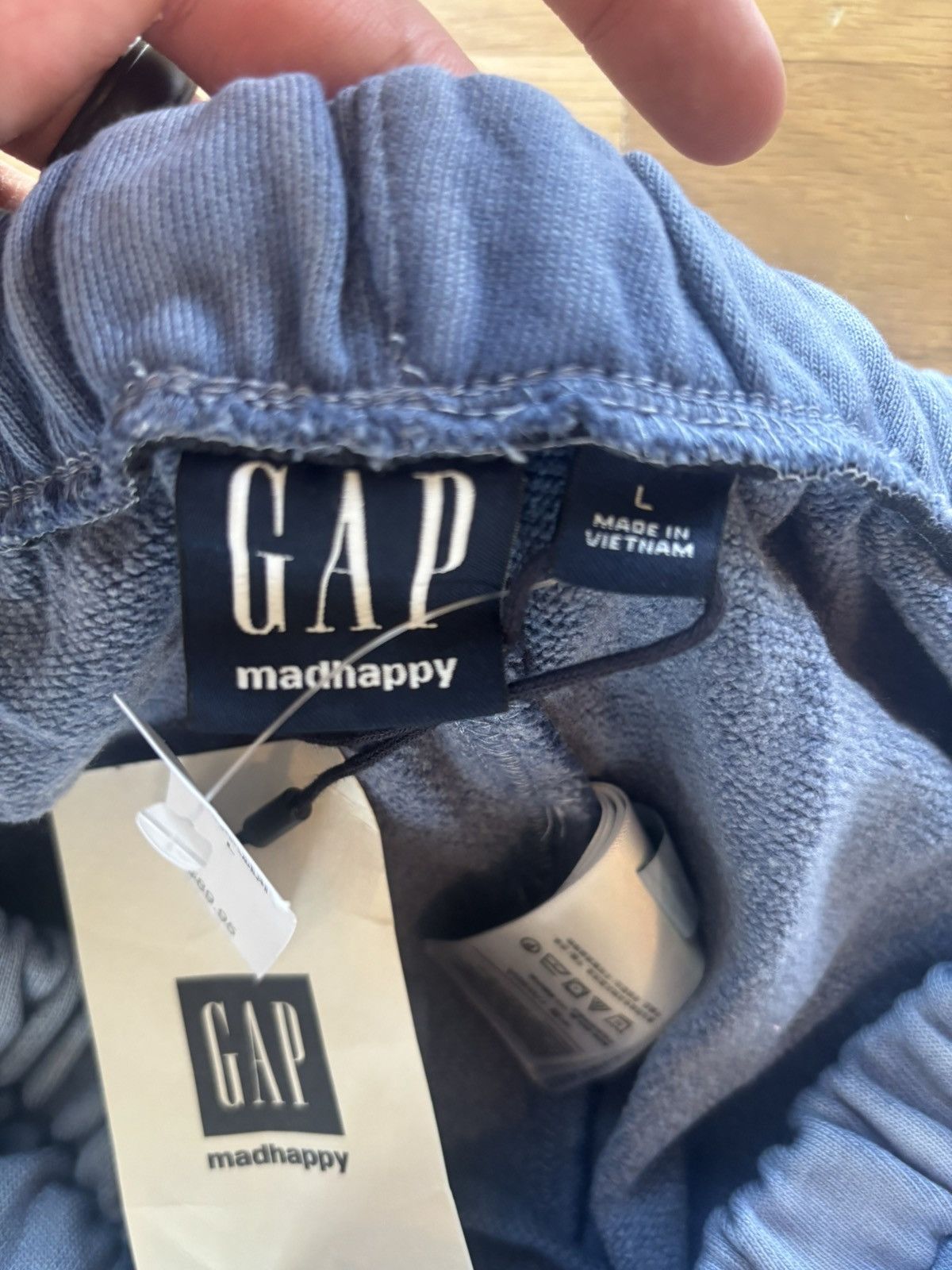Gap × Madhappy Gap x MadHappy Navy Straight Leg Sweatpants Size Large Size 32" / US 10 / IT 46 - 7 Thumbnail