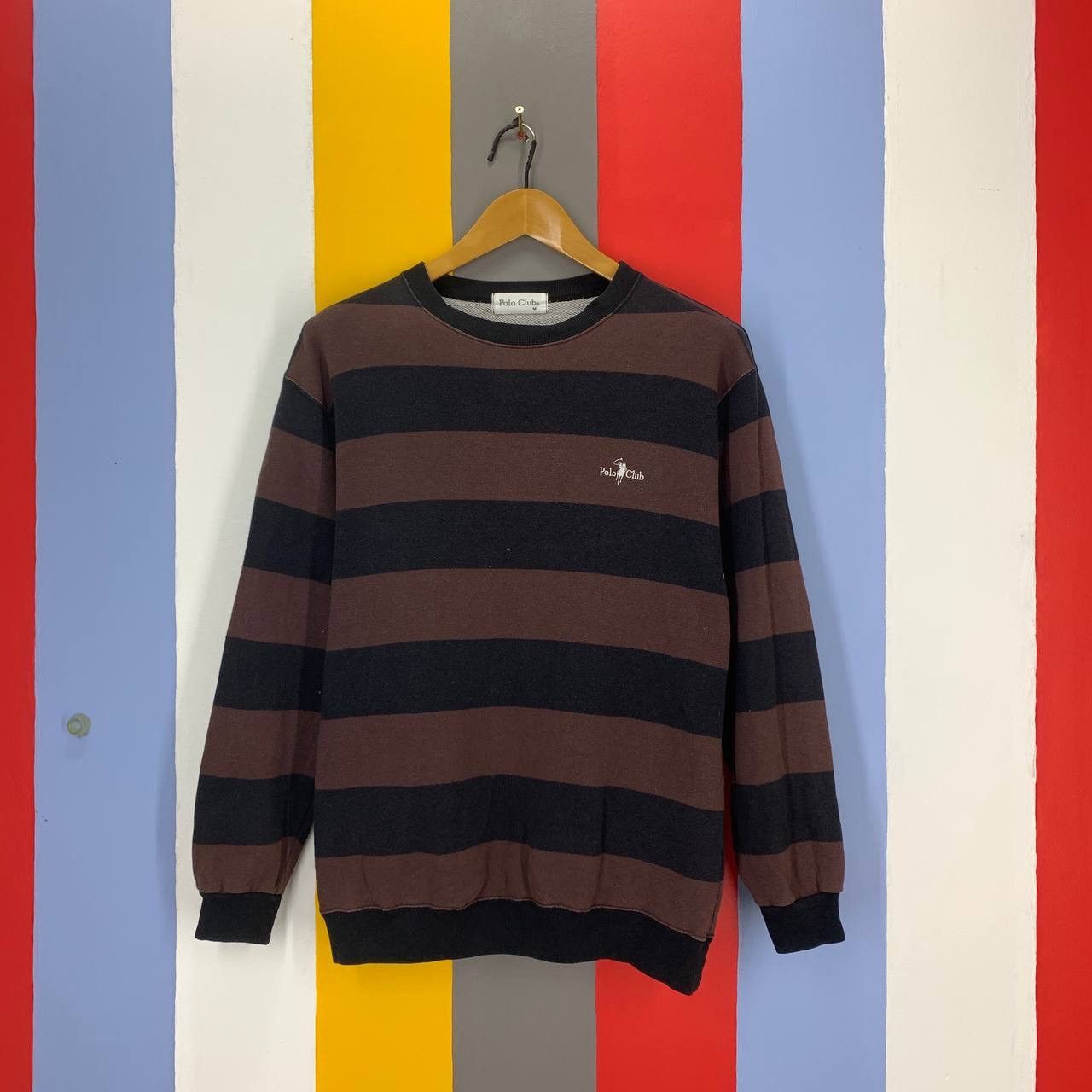 Other POLO CLUB Stripe Sweatshirt #2151/19 Size US S / EU 44-46 / 1 - 1 Thumbnail