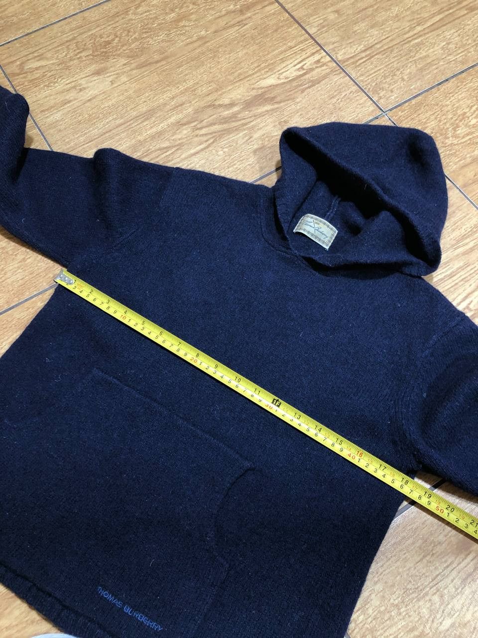 Burberry Thomas Burberry Blue Pullover Sweater HOODED Size US M / EU 48-50 / 2 - 11 Thumbnail