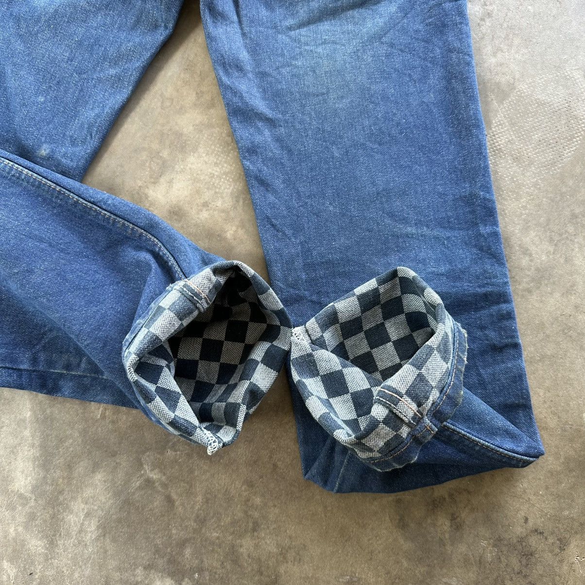 Japanese Brand Vintage WranglerXVans Limited Edition Rare Denim Jean Pant Size US 28 / EU 44 - 17 Thumbnail