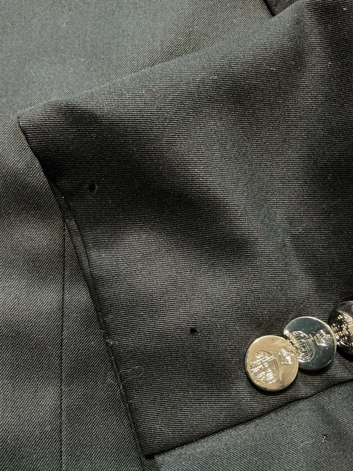Ralph Lauren Black Label Ralph Lauren Black Label Wool Navy 2 Button Blazer Jacket Size 42L - 12 Thumbnail