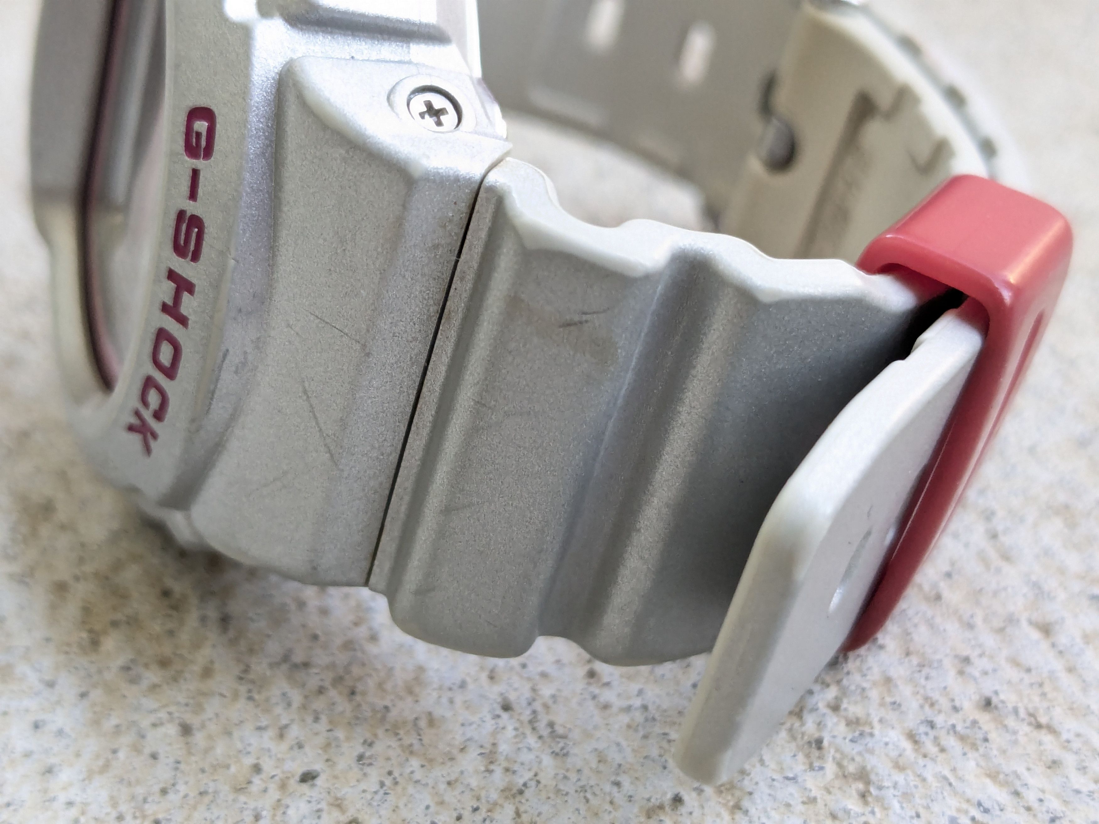 Casio Casio G-Shock DW-6900CB-8 Pink Silver Rubber Watch Size ONE SIZE - 3 Thumbnail