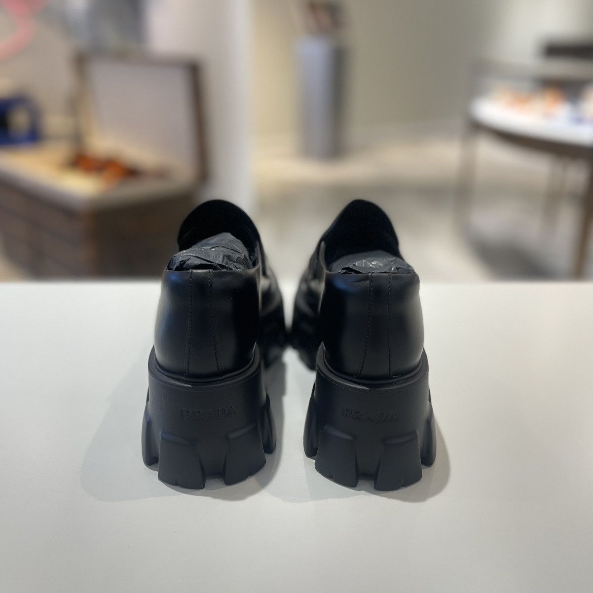 Prada Prada Monolith 55mm Loafer Size US 6.5 / IT 36.5 - 10 Thumbnail