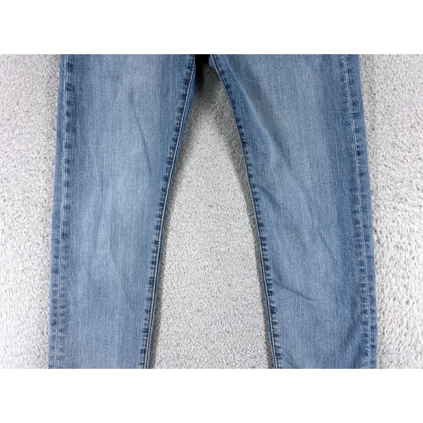 Levi's Levi's Jeans Men Slim 28 Blue Denim 502 Cotton Blend Straight 5-Pocket Zip Inseam 28 Years Vintage No Size US 28 / EU 44 - 3 Thumbnail