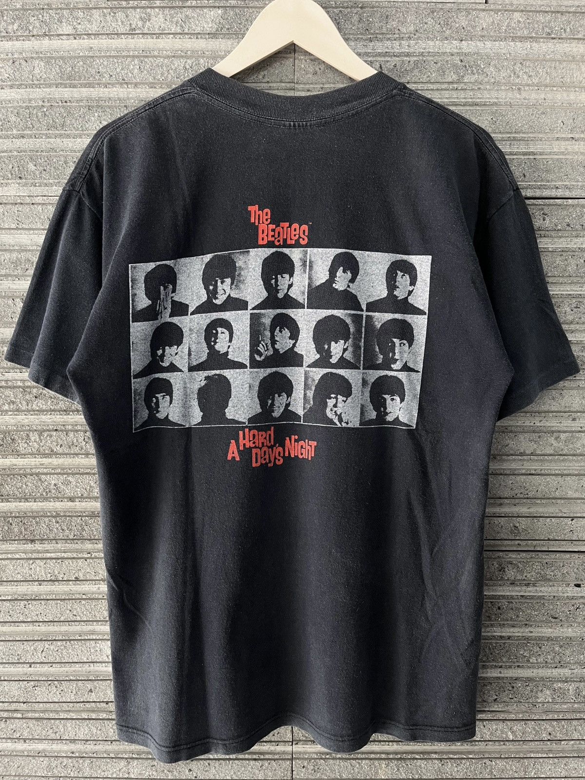 Band Tees × Vintage ❤️‍🔥RARE❤️‍🔥 Vintage The Beatles 90s "A Hard Days Night" T Shirts Size US L / EU 52-54 / 3 - 2 Thumbnail