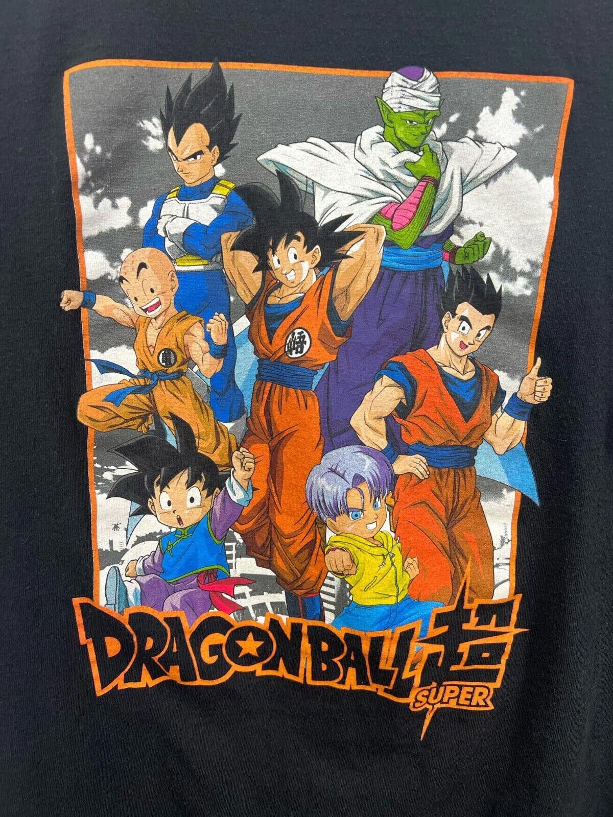 Designer Dragon Ball Super Graphic Tee - Vintage Black T-Shirt Size US XXL / EU 58 / 5 - 2 Thumbnail