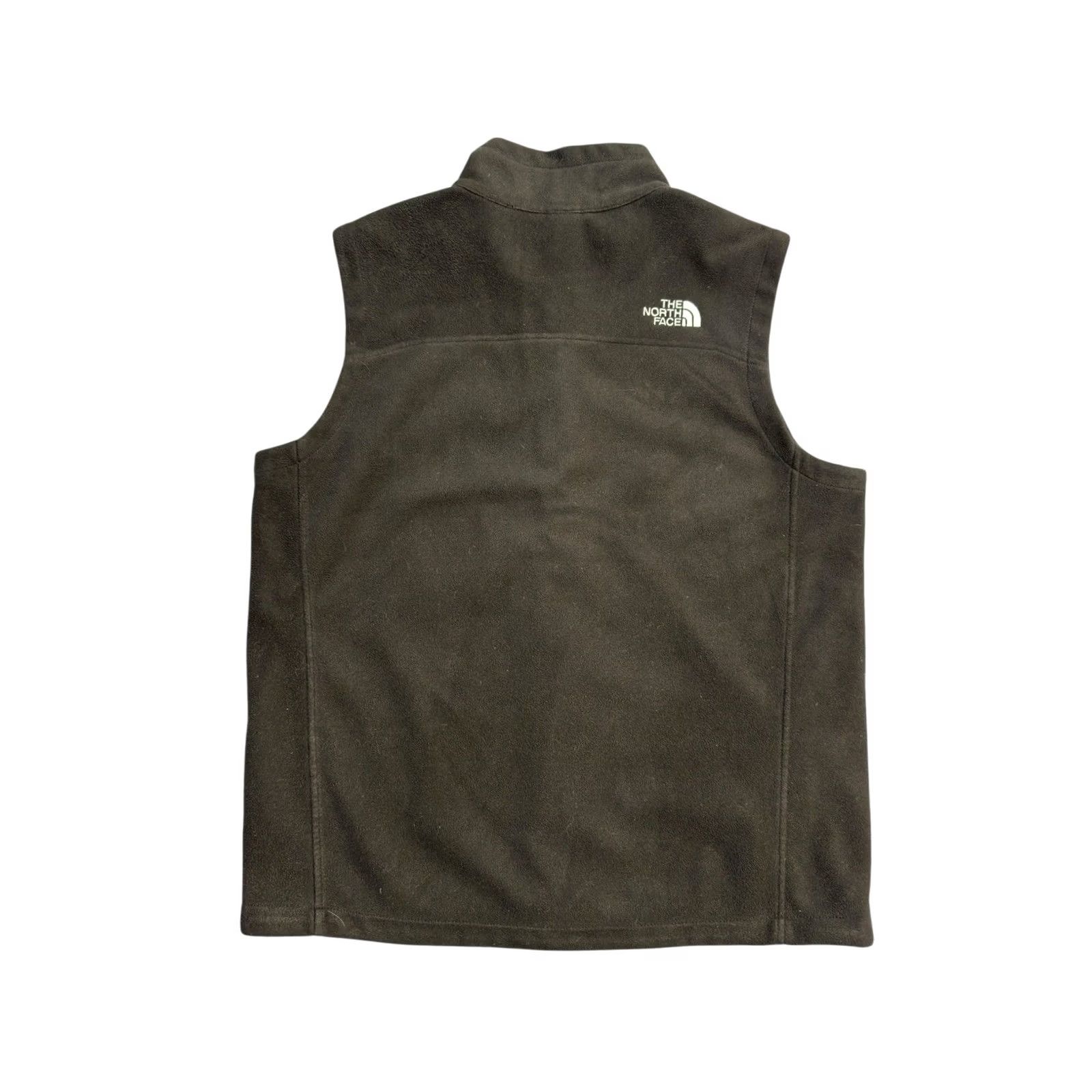 The North Face The North Face Vest Mens Large Black Fleece Full Zip Outdoors Layer Hike Size US L / EU 52-54 / 3 - 2 Thumbnail