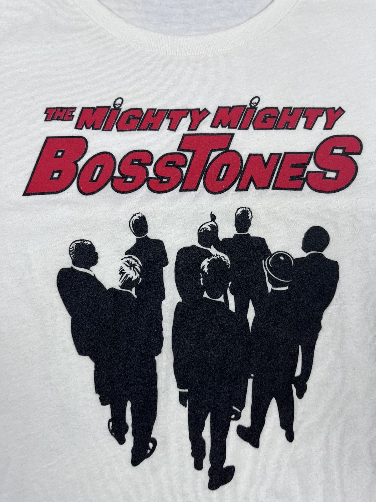 Band Tees VINTAGE 90s MIGHTY MIGHTY BOSSTONES PUNK ROCK BIG LOGO TEE Size L / US 10 / IT 46 - 2 Thumbnail