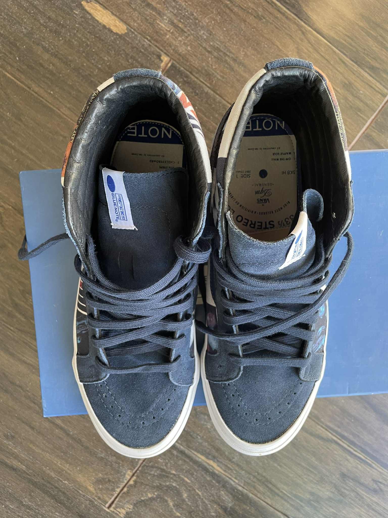 Vans Vans x DQM Blue Note Records Sk8-Hi Size US 10.5 / EU 43-44 - 3 Thumbnail