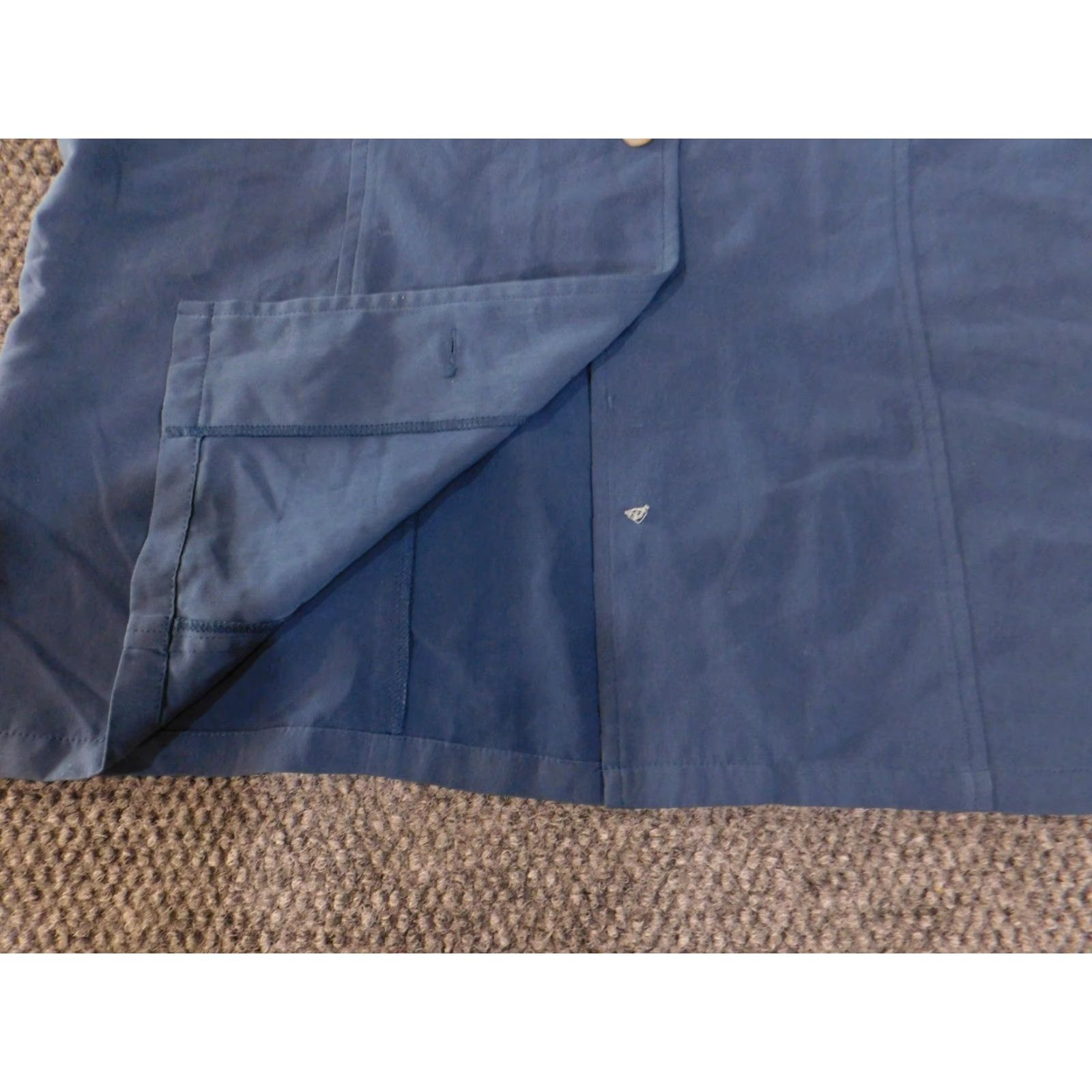 Coldwater Creek VINTAGE? No, item not vintage. Title should be: Coldwater Creek Shirt Womens Large Blue Collared Button Front Long Sleeve Tunic Size XL / US 12-14 / IT 48-50 - 5 Thumbnail