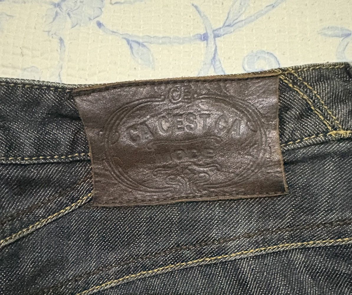 Japanese Brand × Vintage Japanese Comme Ci Comme Ca Streetwear Jeans Flared Denim Size US 28 / EU 44 - 17 Thumbnail