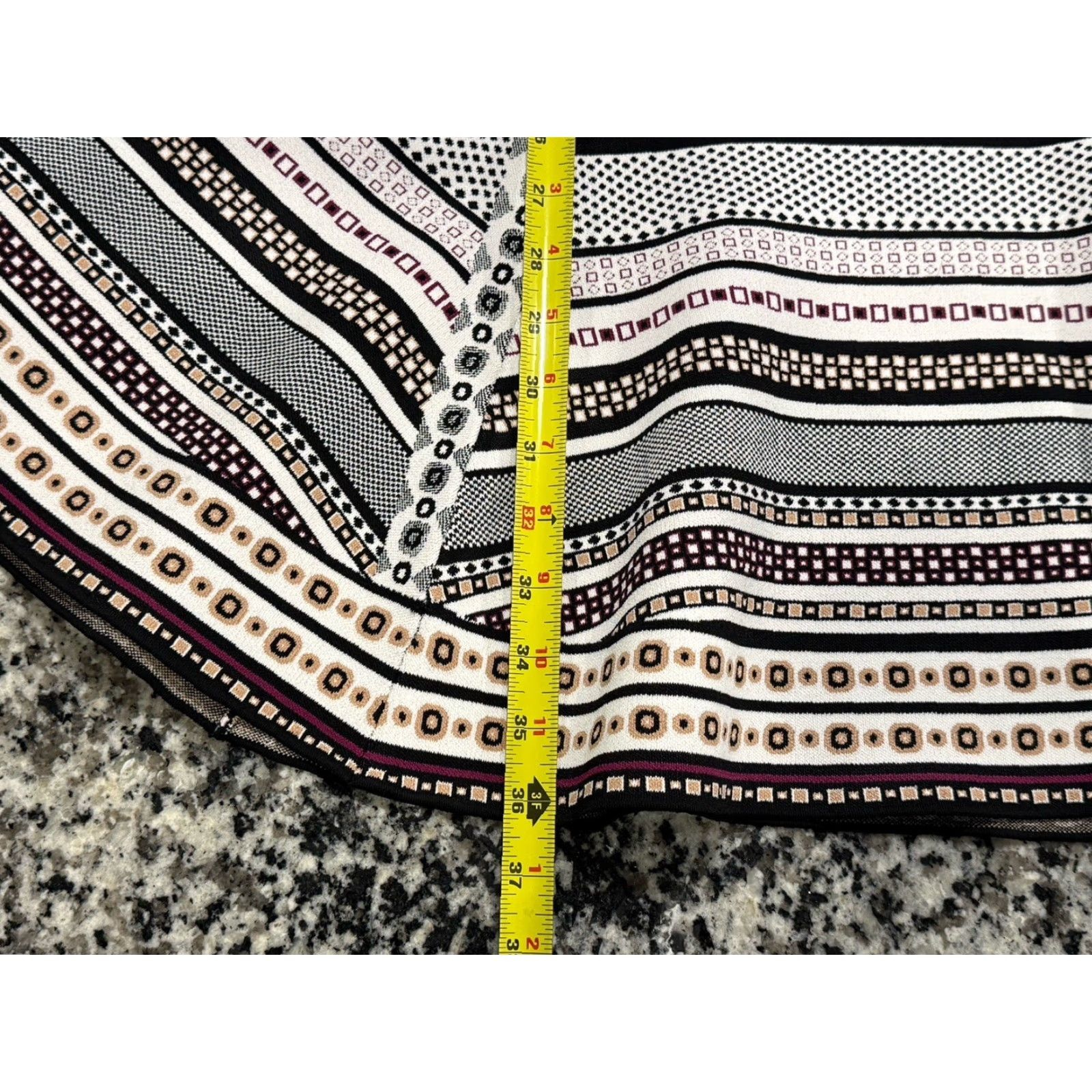 Diane von Furstenberg Diane Von Furstenberg DVF ELEANOR Jacquard A Line Dress Sz S EUC Sleeveless Midi Multicolor Women's Size S / US 4 / IT 40 - 3 Thumbnail
