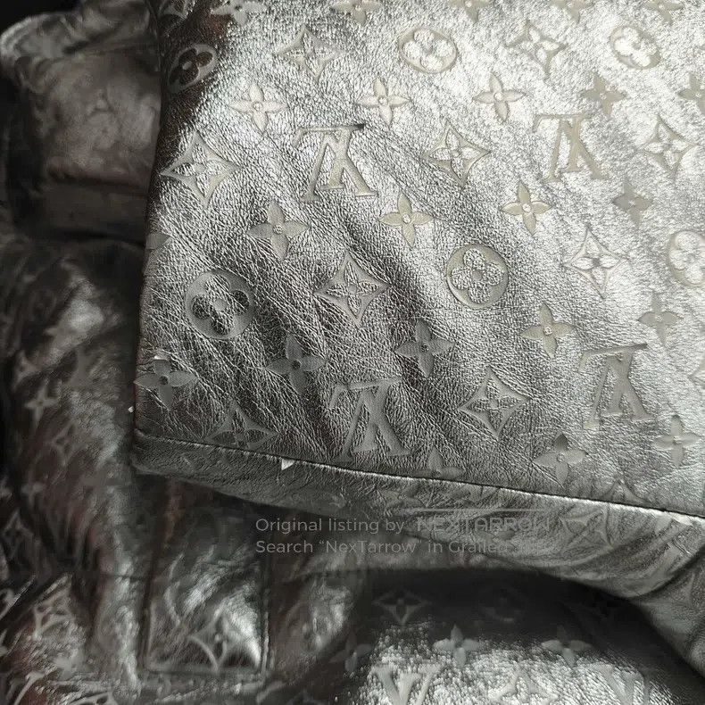 Other Louis Vuitton Silver full print down vest Size XS / US 0-2 / IT 36-38 - 3 Thumbnail