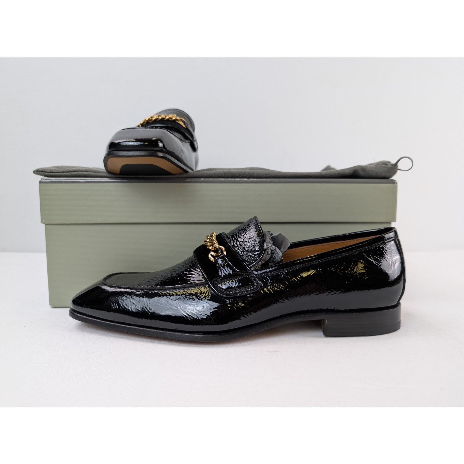 Tom Ford o1rshd1 Men's Formal Loafers Shoe Boots in Black 8 TF Size US 8 / EU 41 - 21 Thumbnail