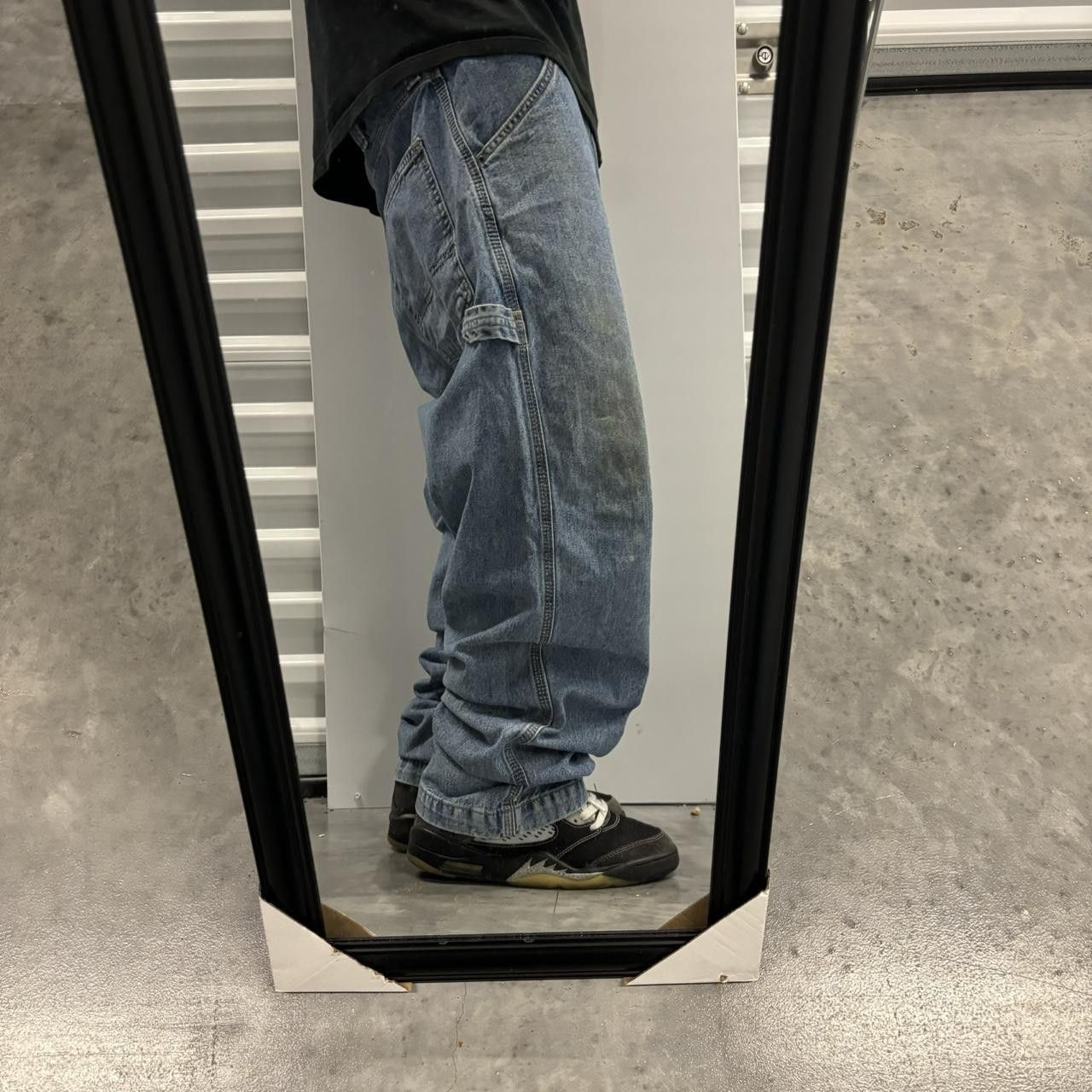 Levi's × Vintage Crazy Vintage Y2K/2000s Baggy Levi’s Light Wash Carpenter Skater Denim Jeans! Size US 36 / EU 52 - 2 Thumbnail