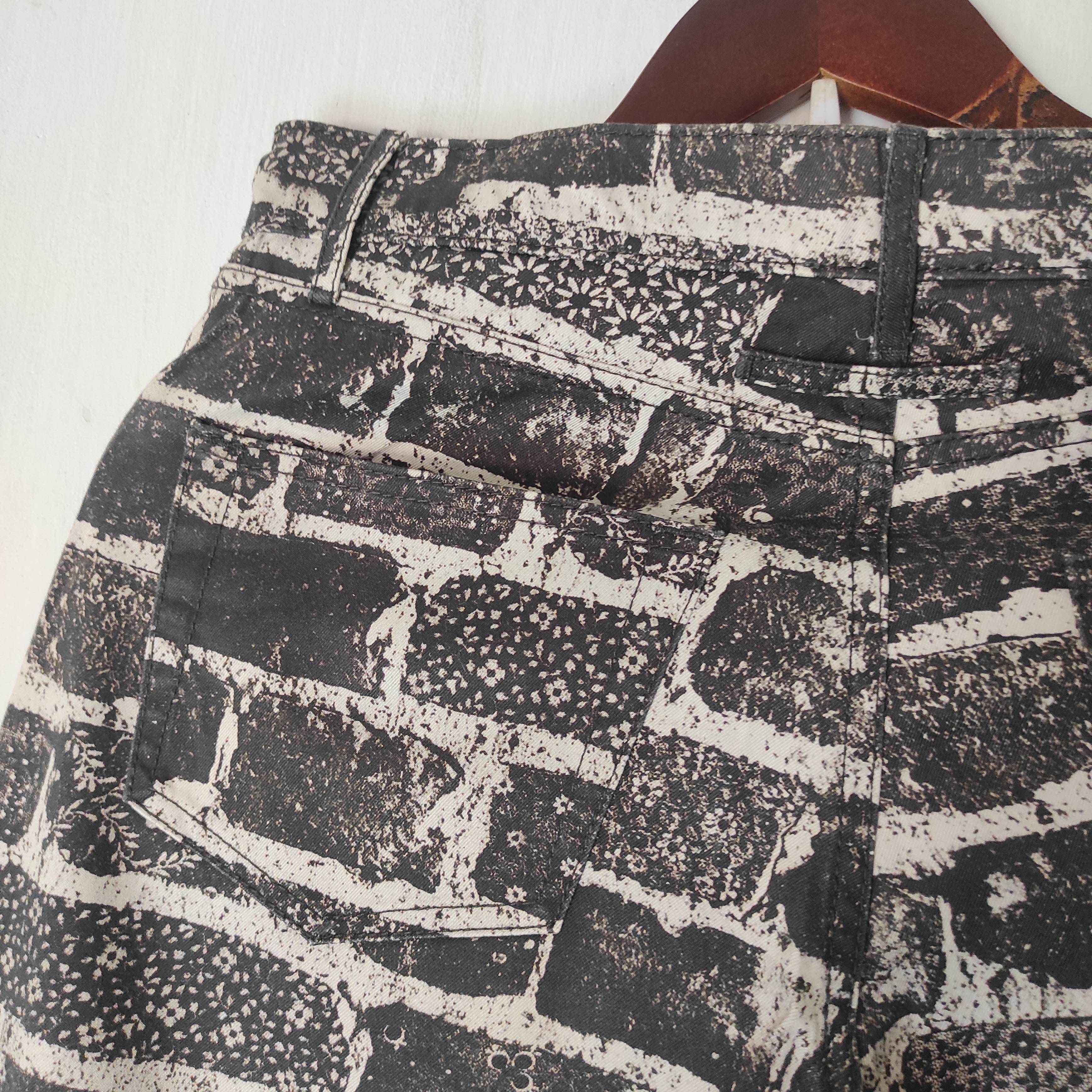 Jean Paul Gaultier Jean Paul Gaultier F/W'12 Cinder Block Flower Print Size US 28 / EU 44 - 15 Thumbnail