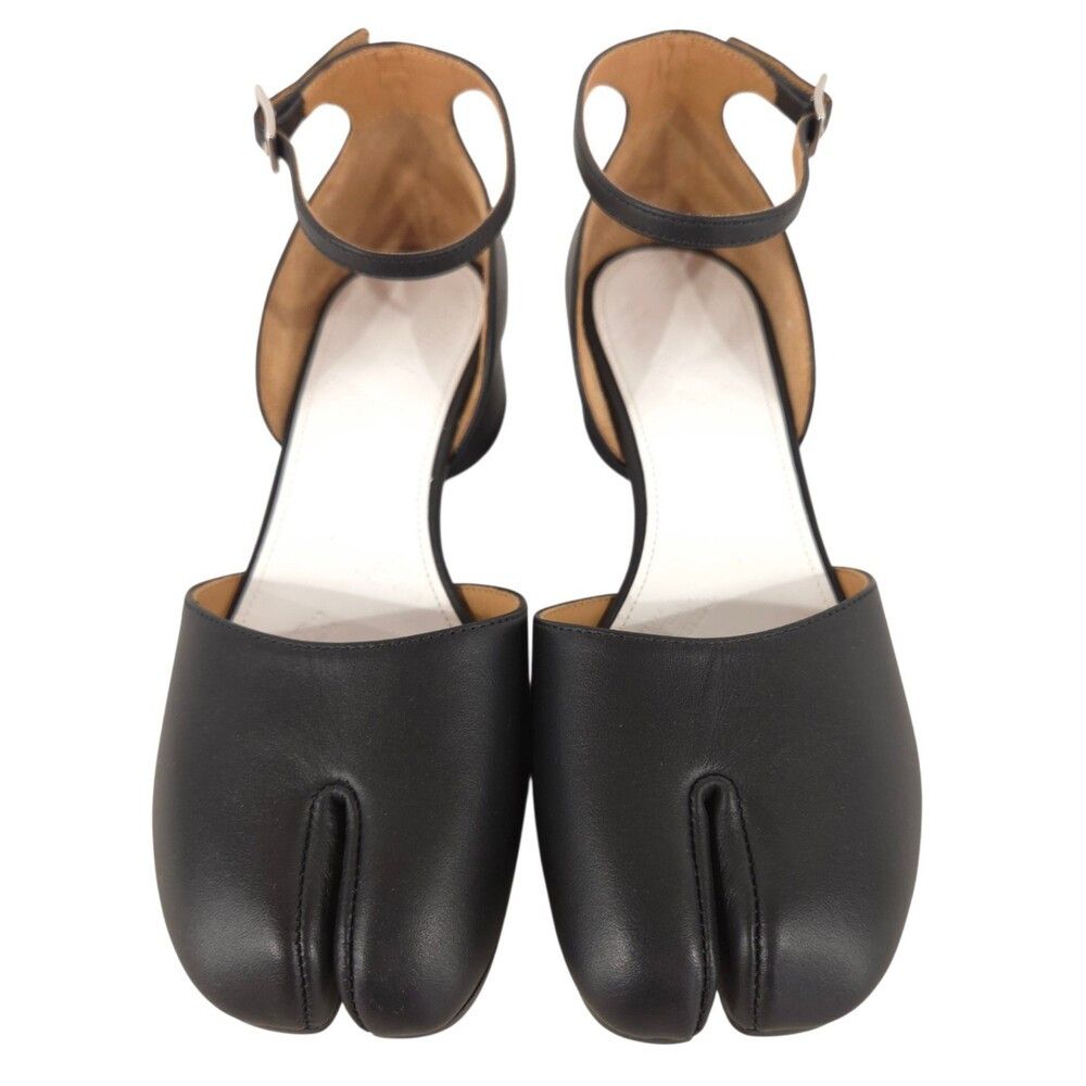 Maison Margiela Maison Margiela Tabi Pumps US 6 EU 36 Womens Black Leather Size US 6 / IT 36 - 2 Thumbnail