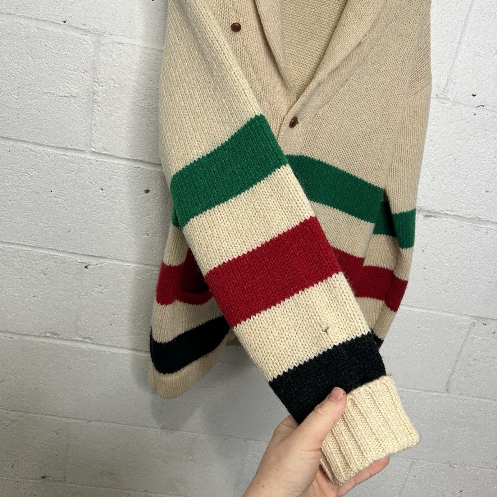 Polo Ralph Lauren Vintage Polo Ralph Lauren Hudson Bay Stripe Cardigan Jacket Size US M / EU 48-50 / 2 - 7 Thumbnail