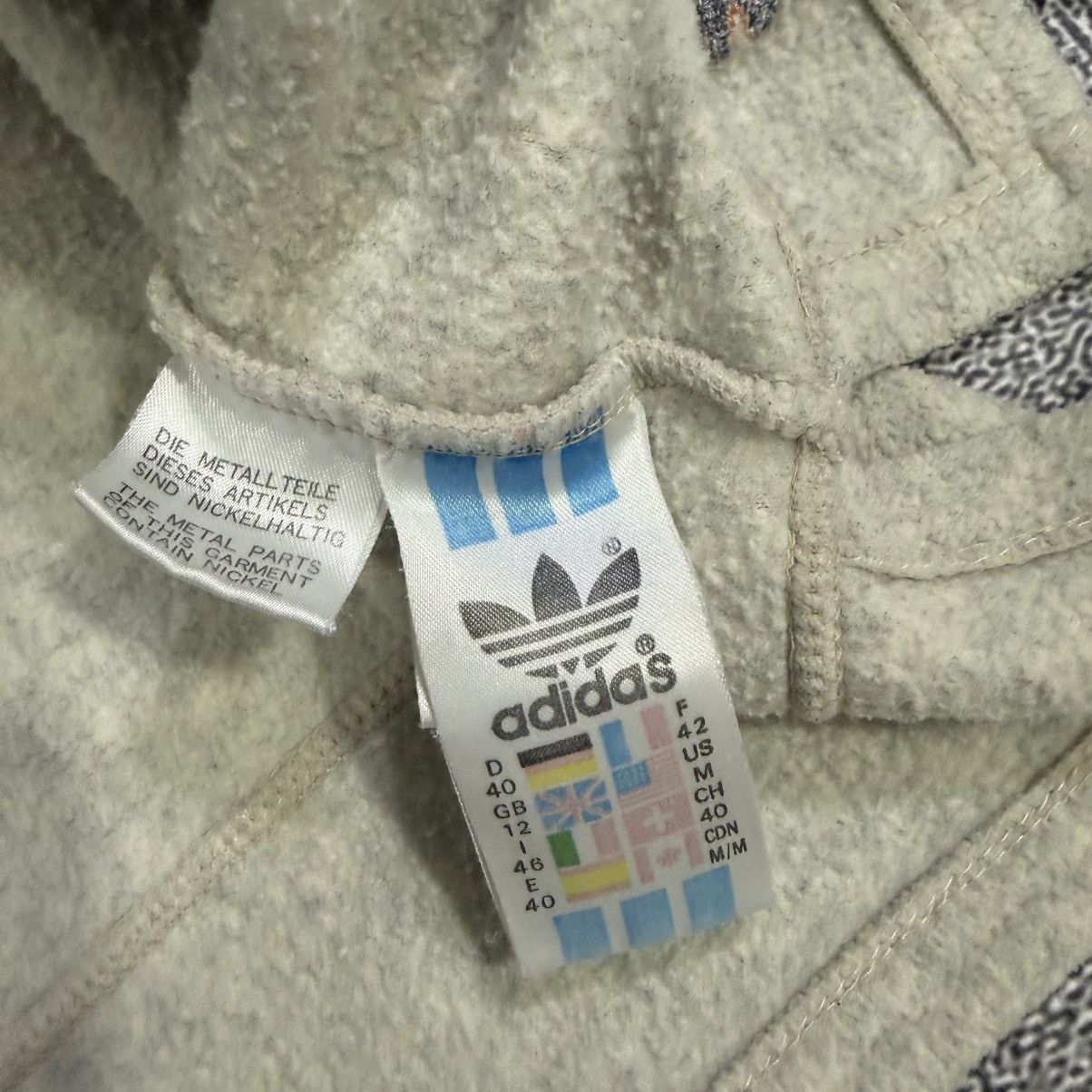 Adidas Adidas Arctic Fire Vintage Fleece Quarter Zip Pullover Size US L / EU 52-54 / 3 - 9 Thumbnail
