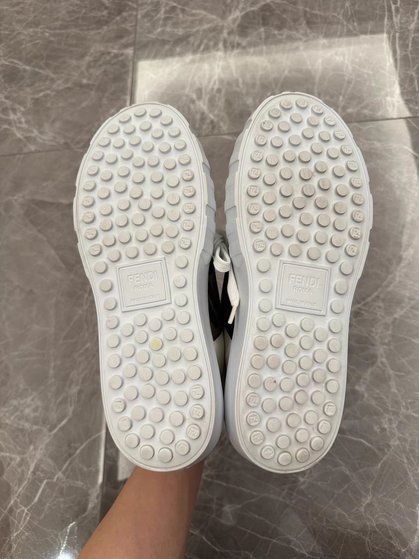 Fendi Fendi Force Low-Top FF Monogram Sneakers K6 Size US 8 / IT 38 - 6 Thumbnail