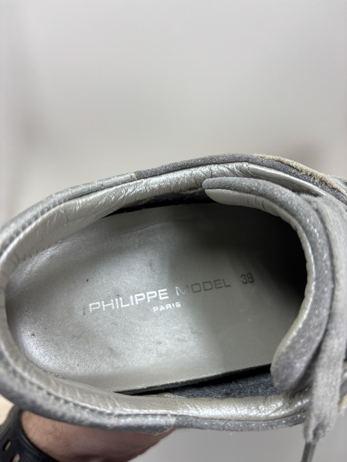 Philippe Model Womens sneakers Philippe Model Size 38 Color Gray Size US 8 / IT 38 - 9 Thumbnail