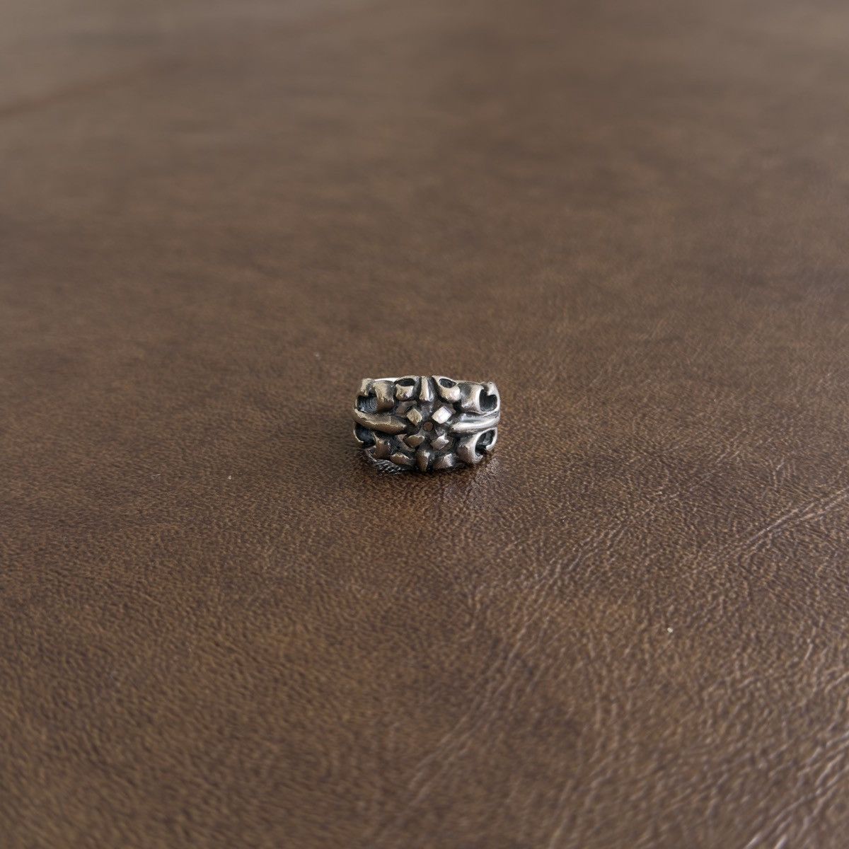 A&G Rock 925 Sterling Silver Fleur De Lis Openwork Ring Size ONE SIZE - 3 Thumbnail