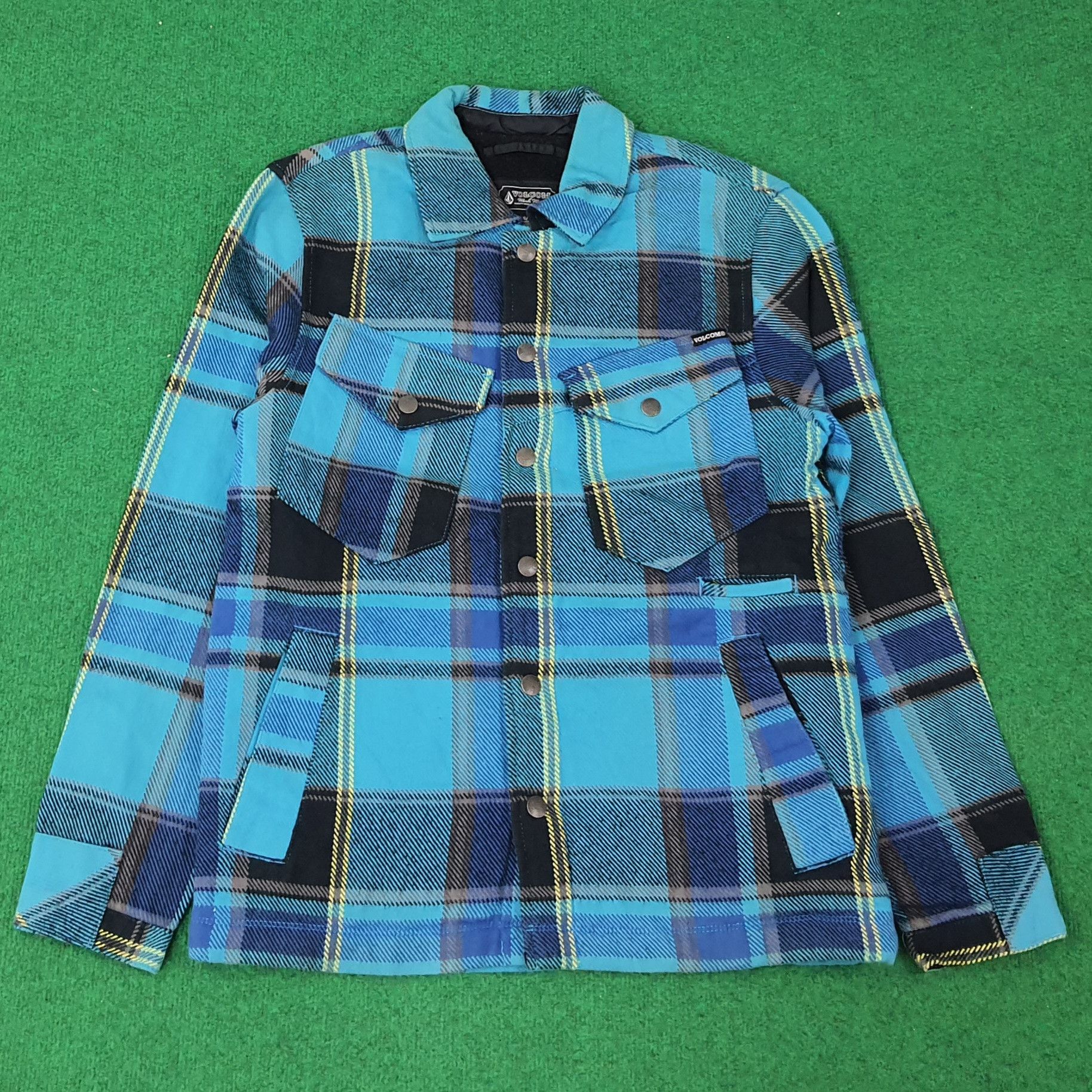 Volcom Vintage Volcom Work Wear Outdoor Jacket C262N10 Size US M / EU 48-50 / 2 - 1 Thumbnail