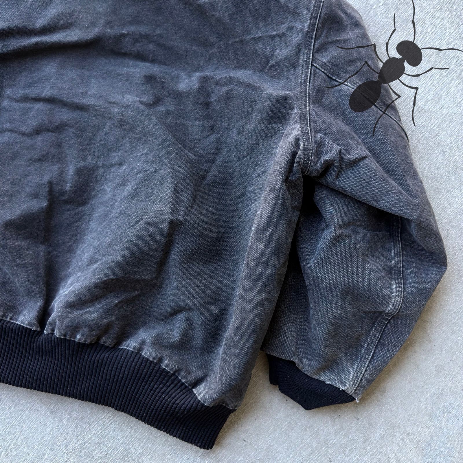 Carhartt × Vintage Carhartt J130 black hooded work wear jacket Size US XXL / EU 58 / 5 - 7 Thumbnail