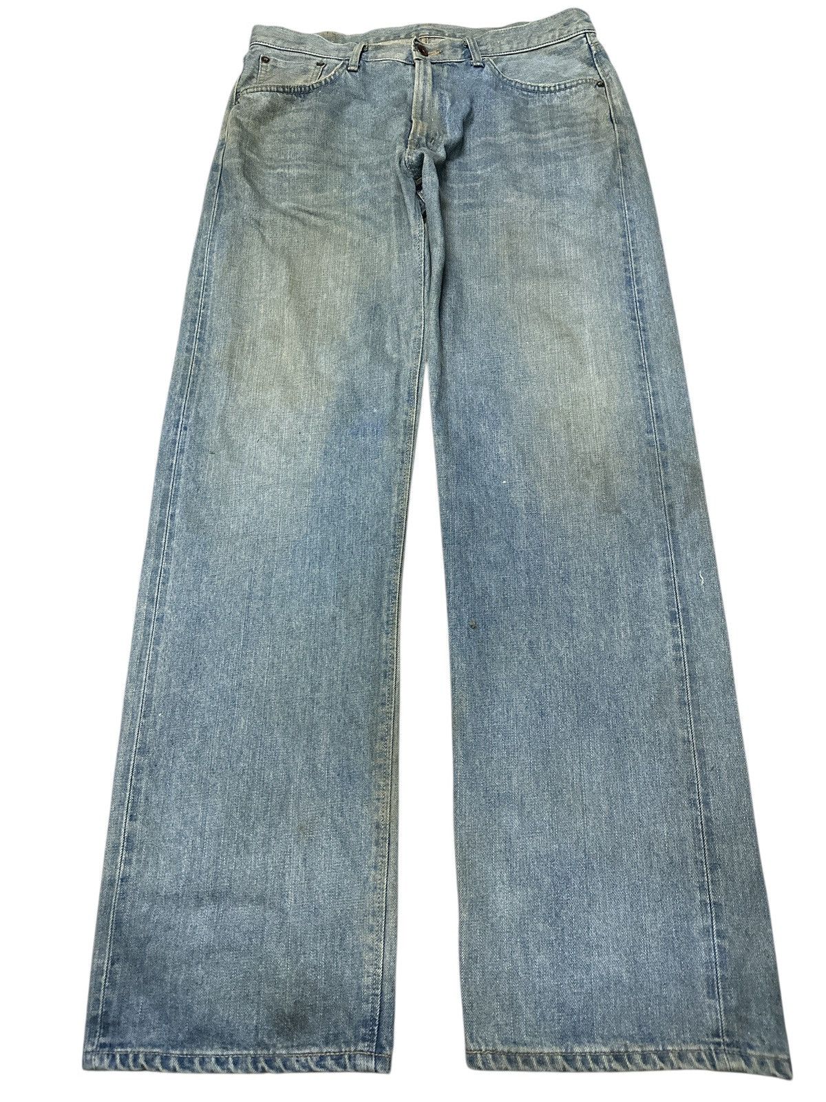 Kapital Vintage Edwin 505z Light Washed Selvedge Denim. Size US 35 - 17 Thumbnail